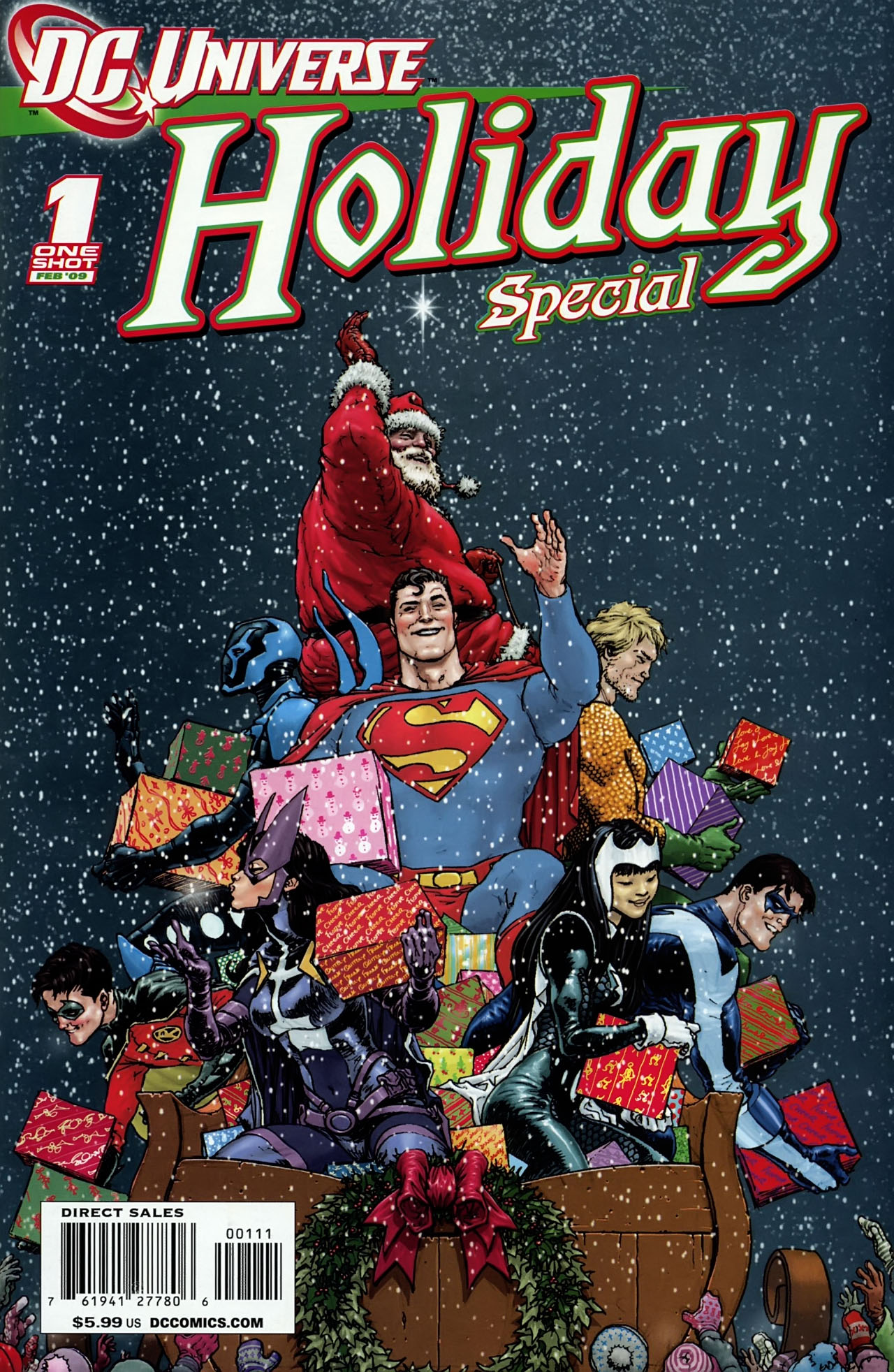 Read online DCU Holiday Special (2009) comic -  Issue # Full - 1