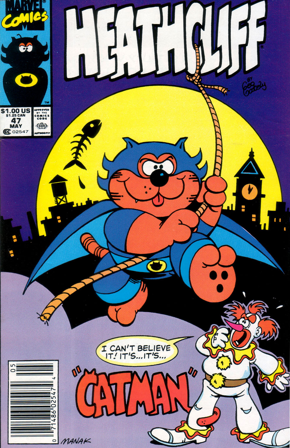 Read online Heathcliff comic -  Issue #47 - 1