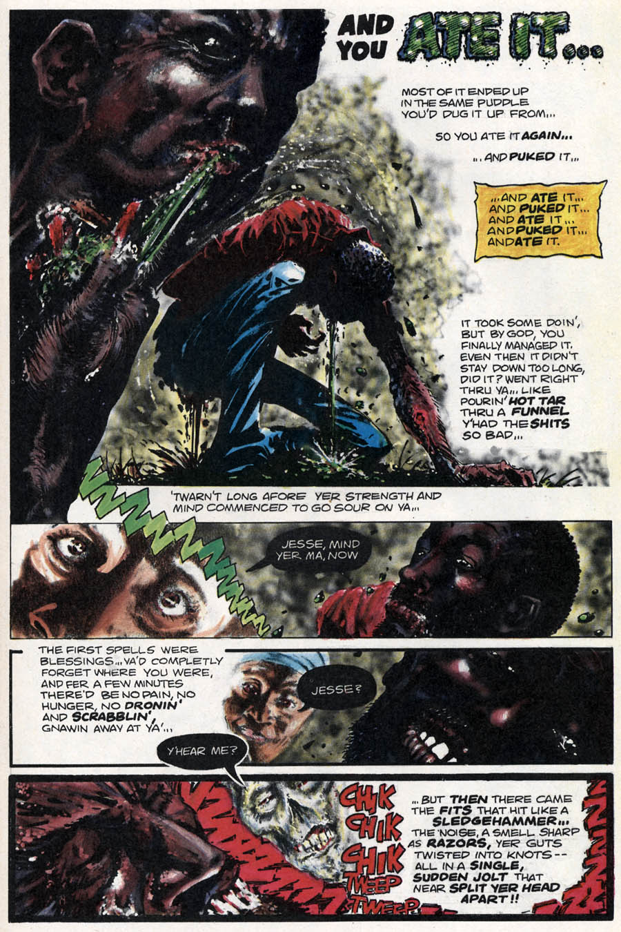Read online Bedlam! (1985) comic -  Issue #1 - 25