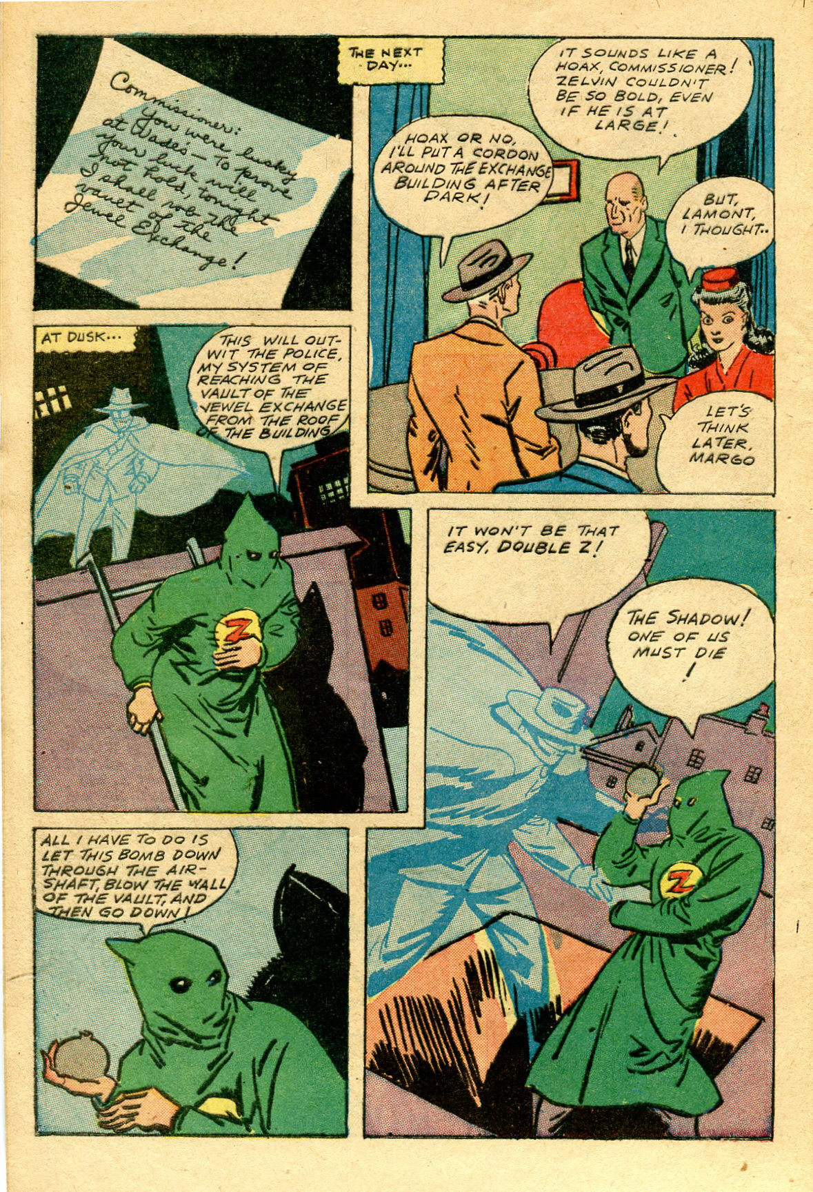 Read online Shadow Comics comic -  Issue #61 - 8