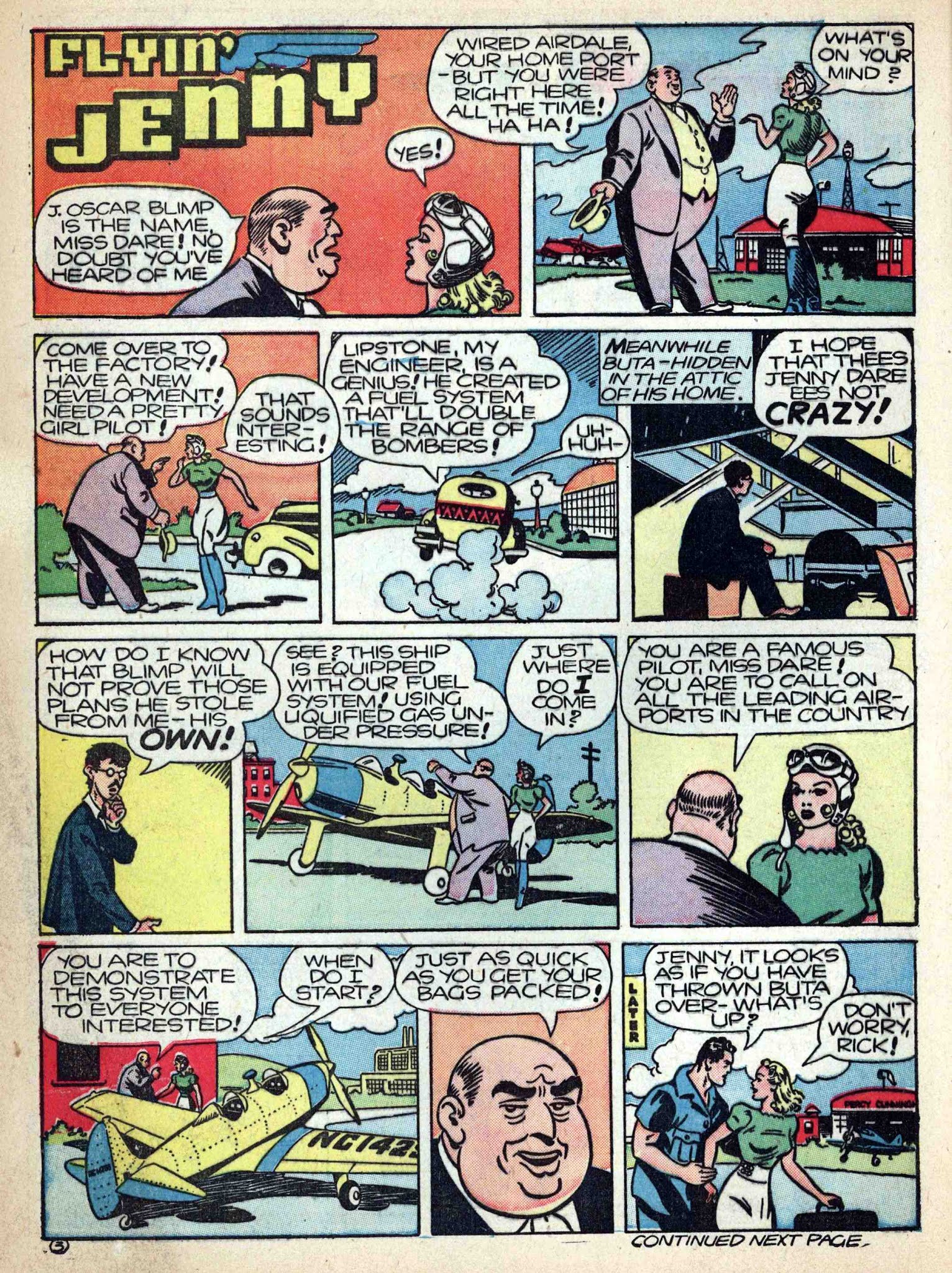 Read online Reg'lar Fellers Heroic Comics comic -  Issue #7 - 12