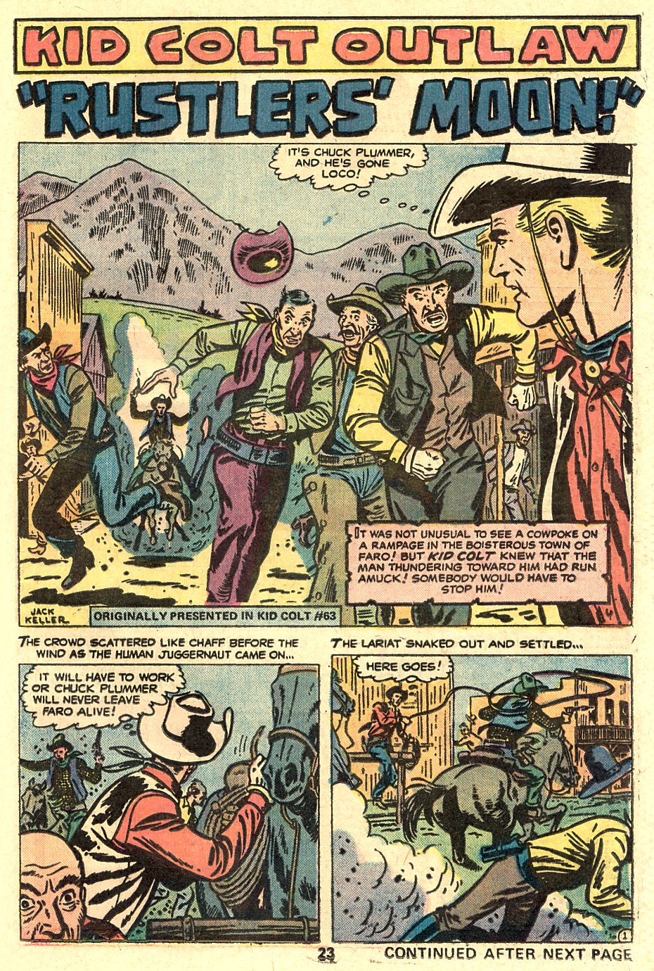 Read online Kid Colt Outlaw comic -  Issue #213 - 25