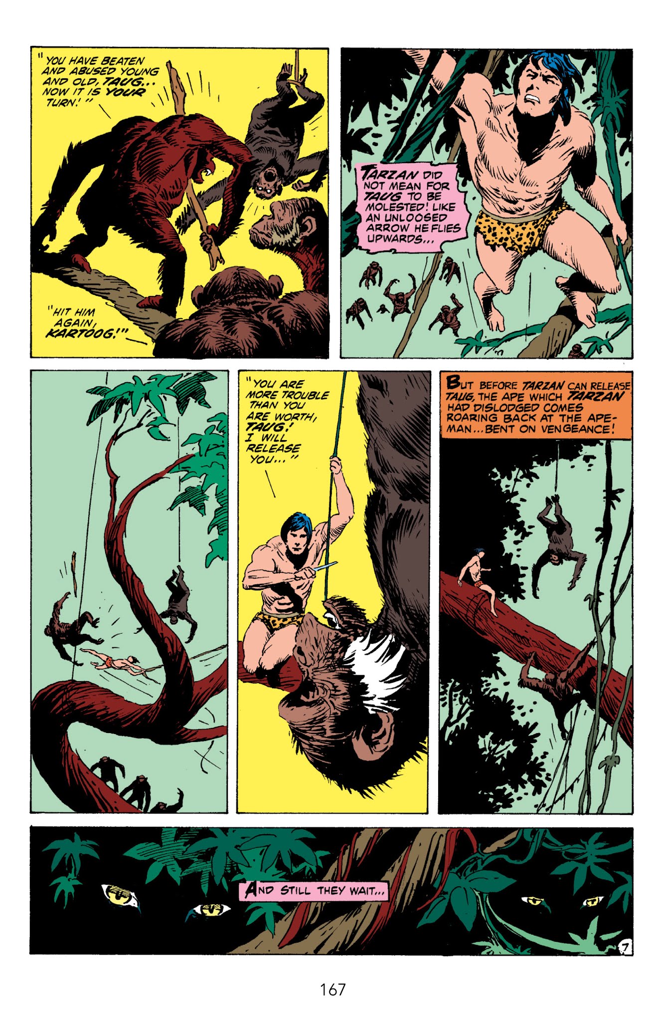 Read online Edgar Rice Burroughs' Tarzan The Joe Kubert Years comic -  Issue # TPB 1 (Part 2) - 68