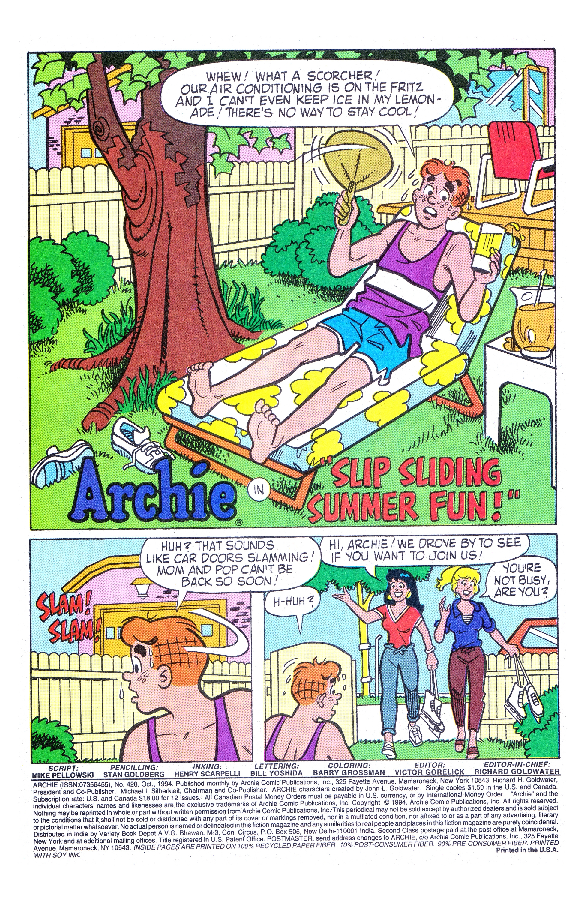 Read online Archie (1960) comic -  Issue #428 - 2
