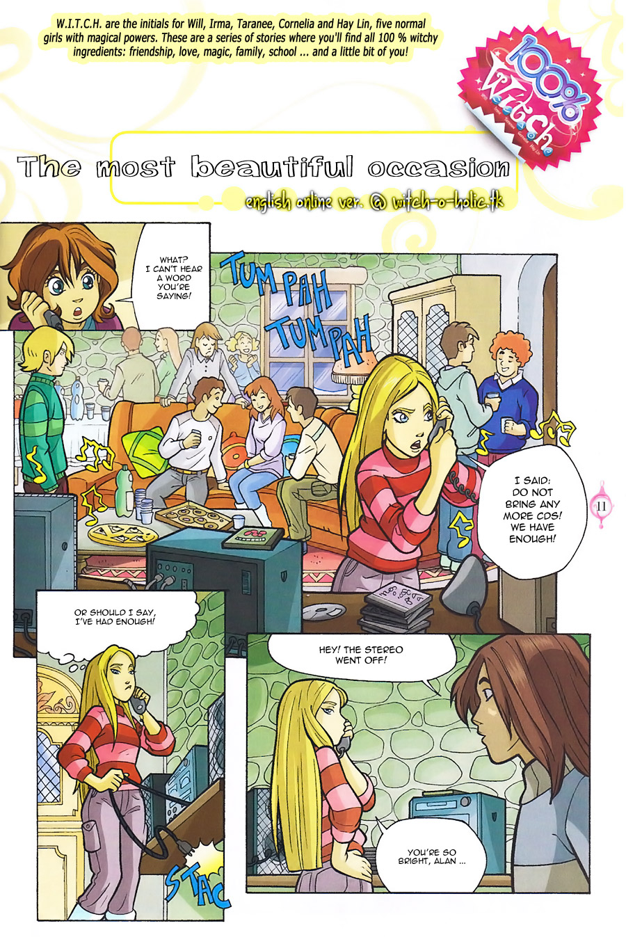 Read online W.i.t.c.h. comic -  Issue #117 - 1