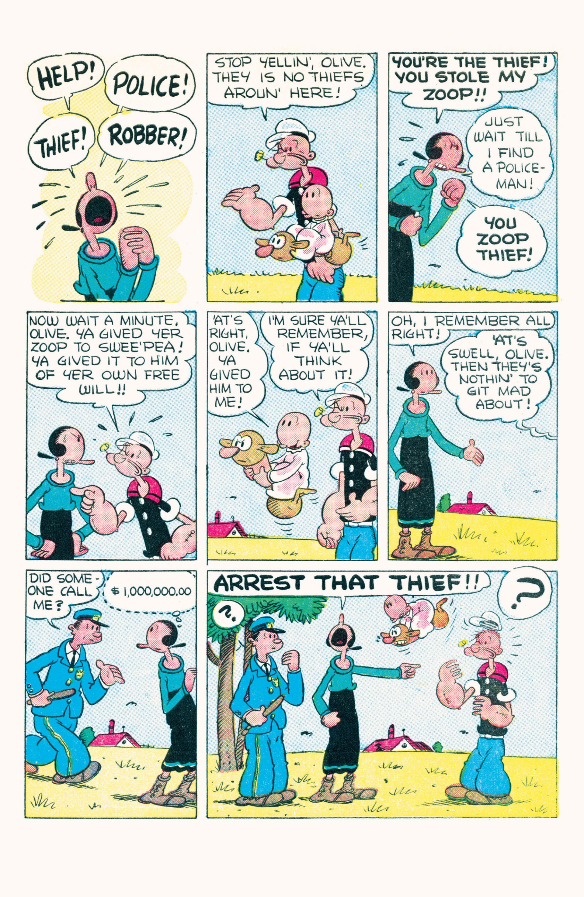 Read online Classic Popeye comic -  Issue #4 - 47