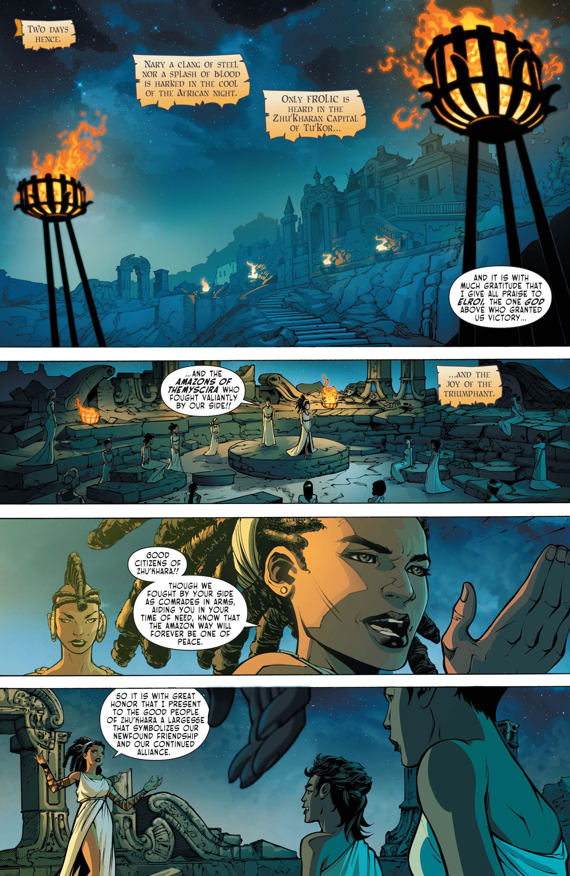 Read online The Odyssey of the Amazons comic -  Issue #1 - 9