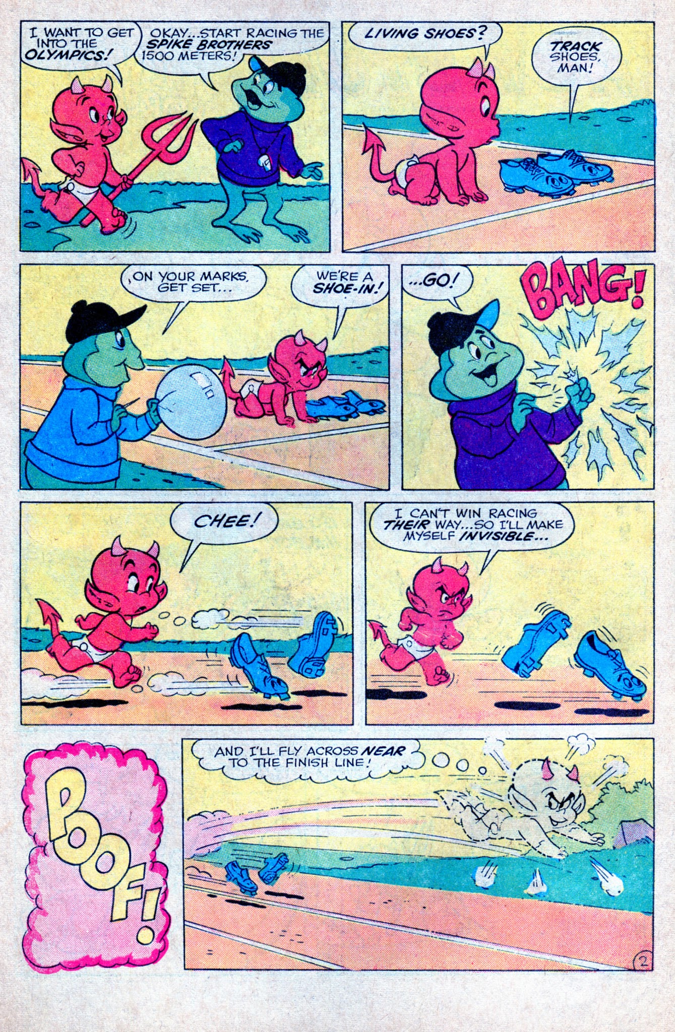 Read online Hot Stuff, the Little Devil comic -  Issue #110 - 6
