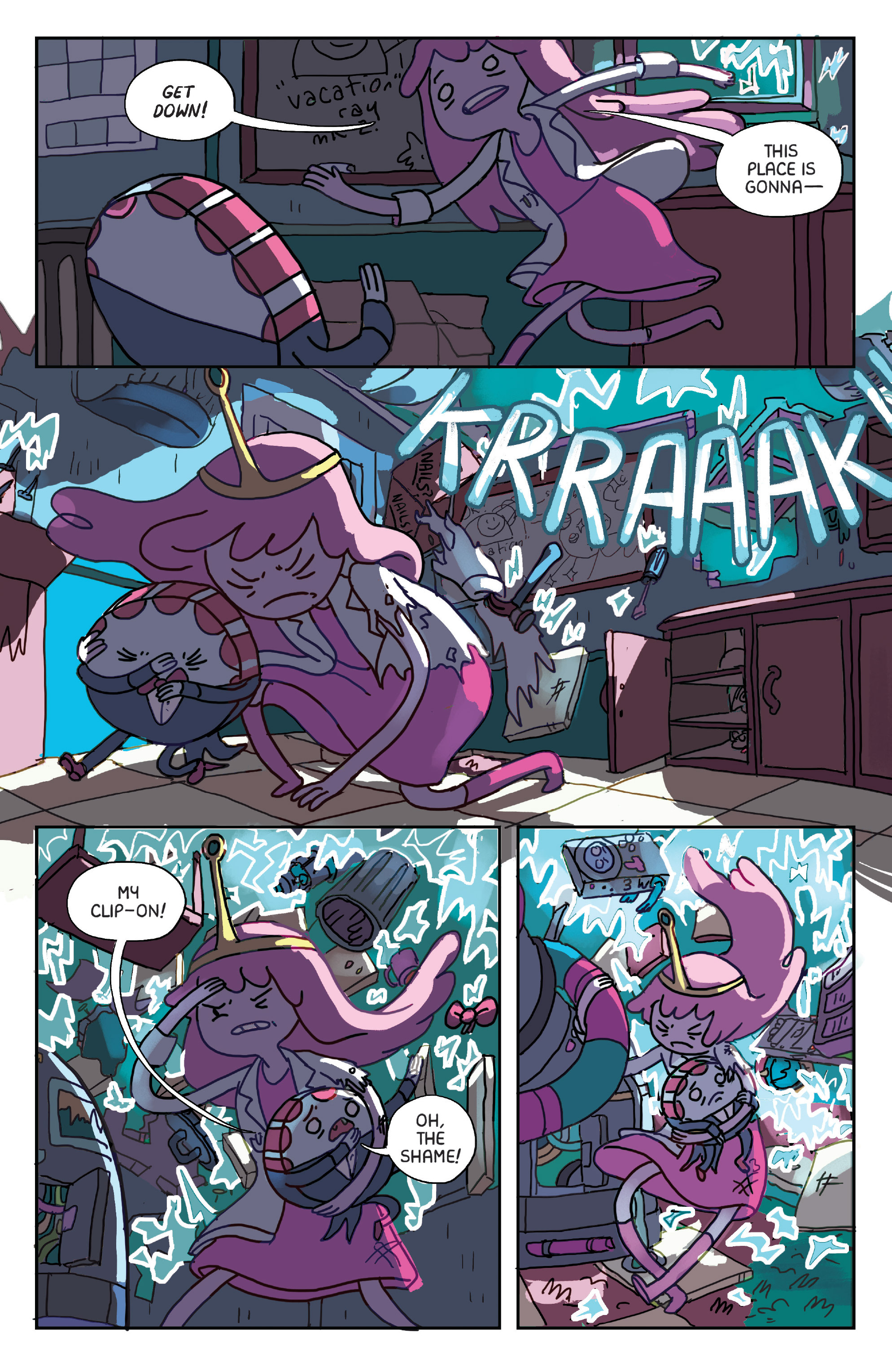 Read online Adventure Time: Marceline Gone Adrift comic -  Issue #1 - 12