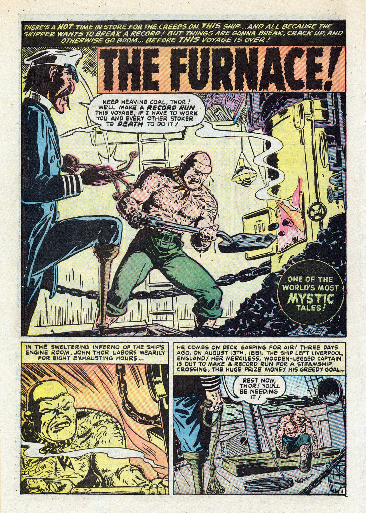 Read online Mystic (1951) comic -  Issue #27 - 10