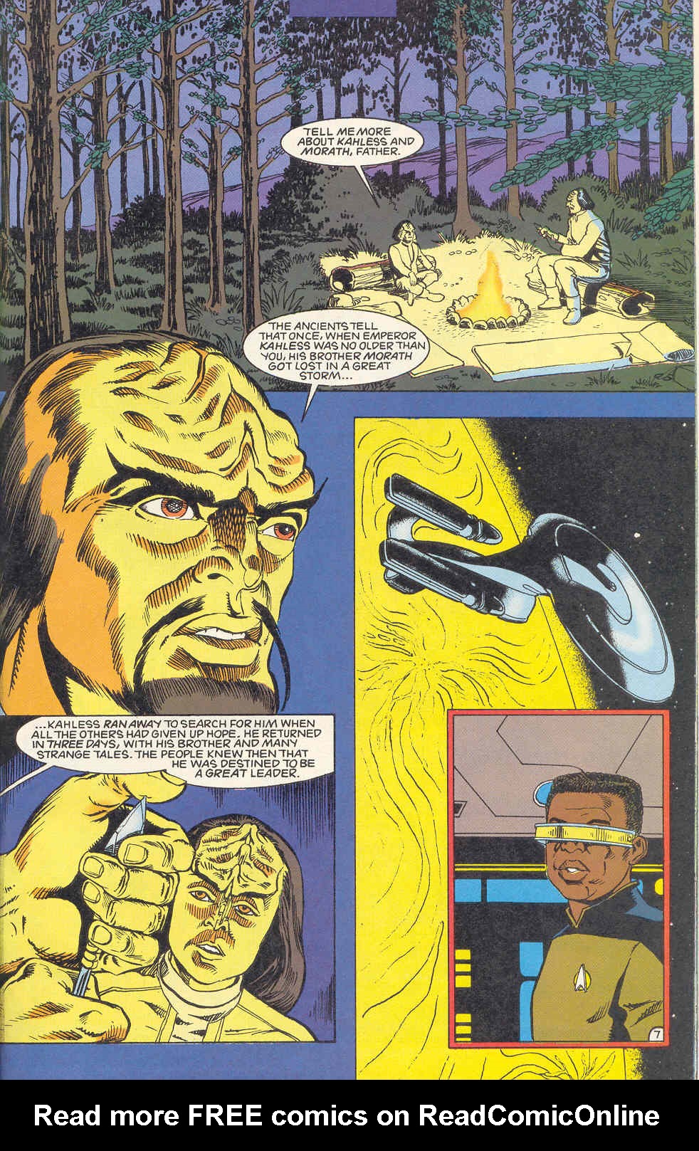 Read online Star Trek: The Next Generation (1989) comic -  Issue # _Special 1 - 36