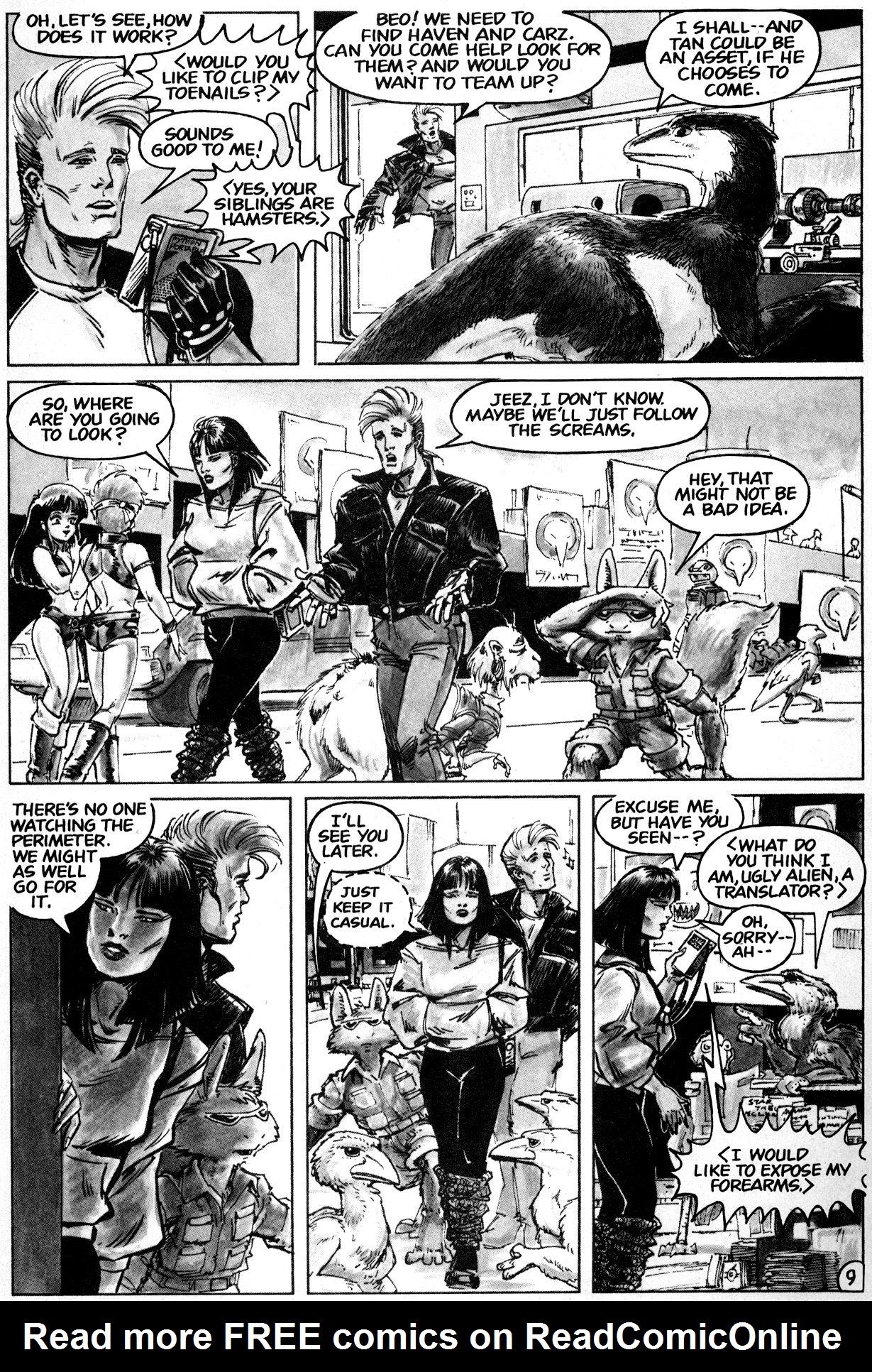 Read online Fusion (1987) comic -  Issue #8 - 11