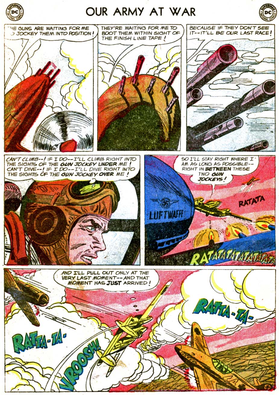 Read online Our Army at War (1952) comic -  Issue #82 - 6