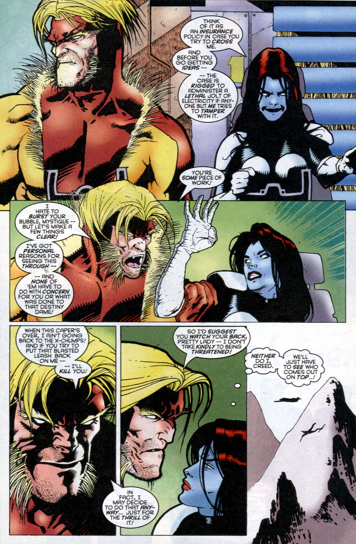 Read online Sabretooth and Mystique comic -  Issue #2 - 14