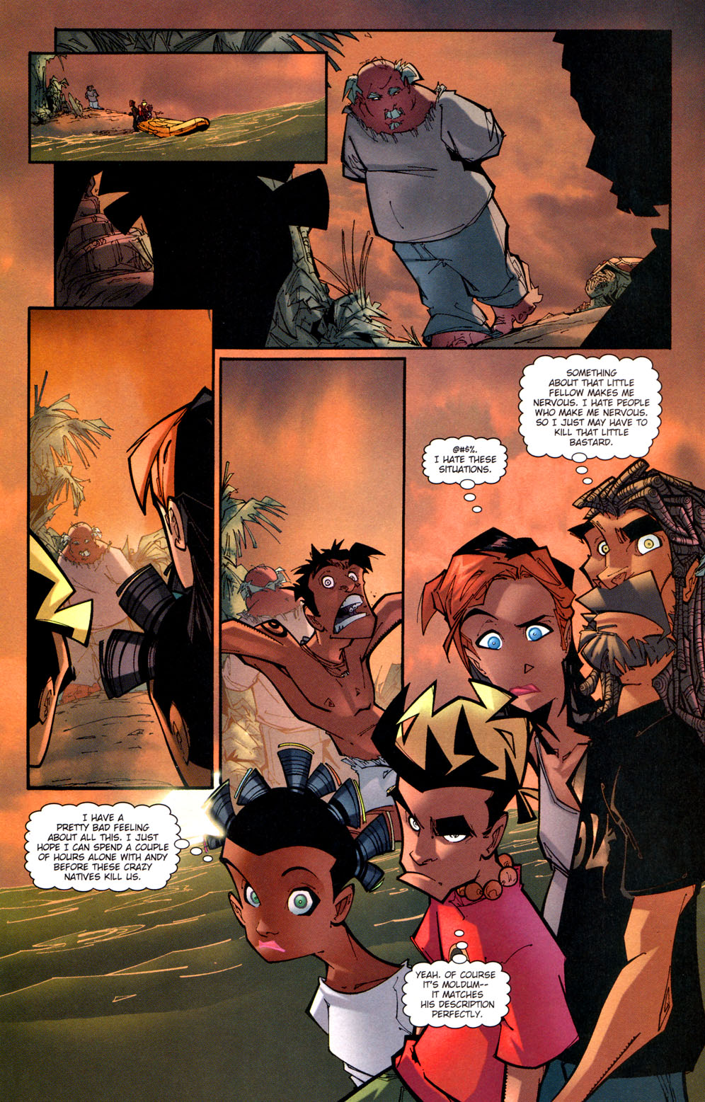 Read online Kamikaze comic -  Issue #6 - 9