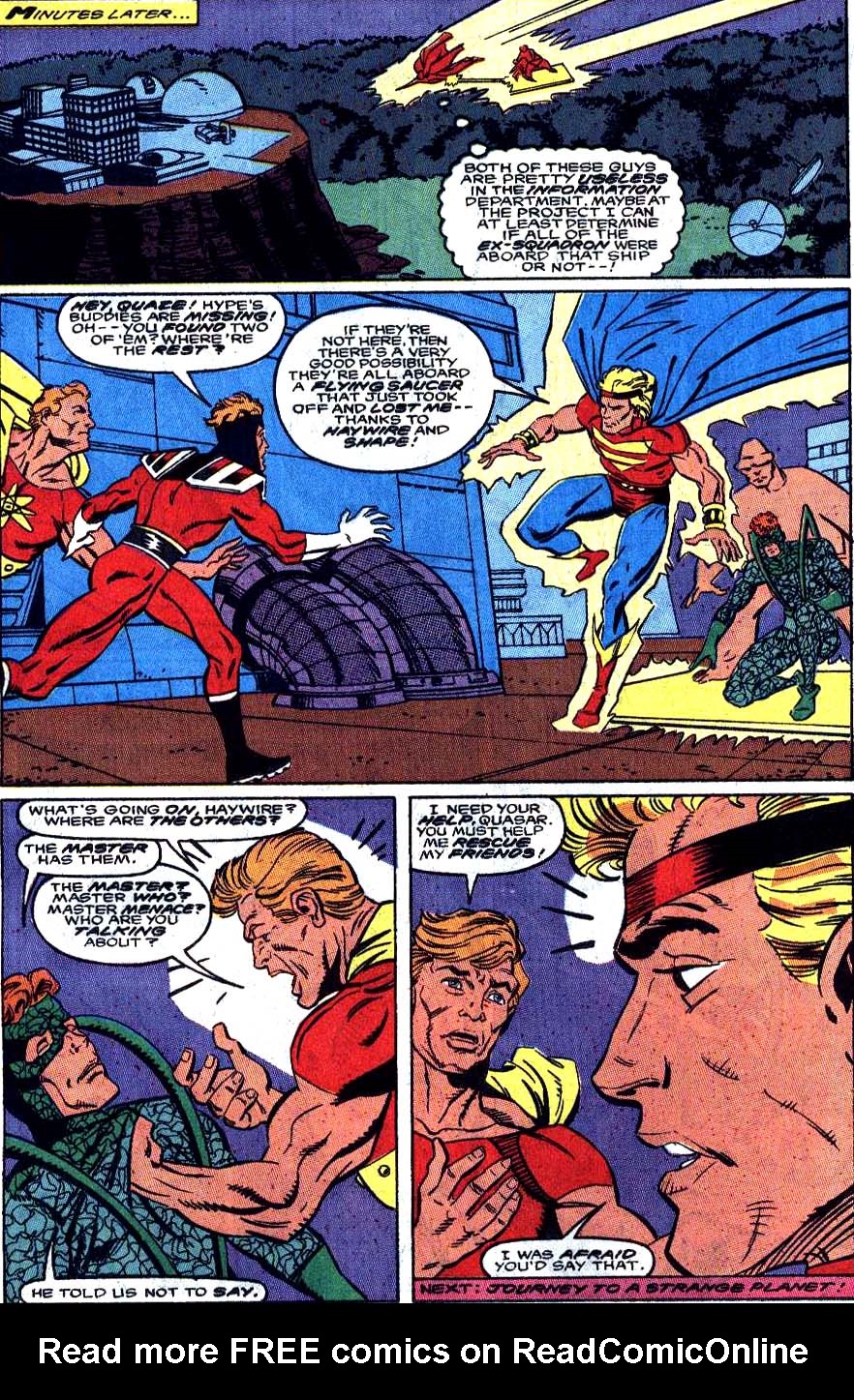 Read online Quasar comic -  Issue #13 - 23