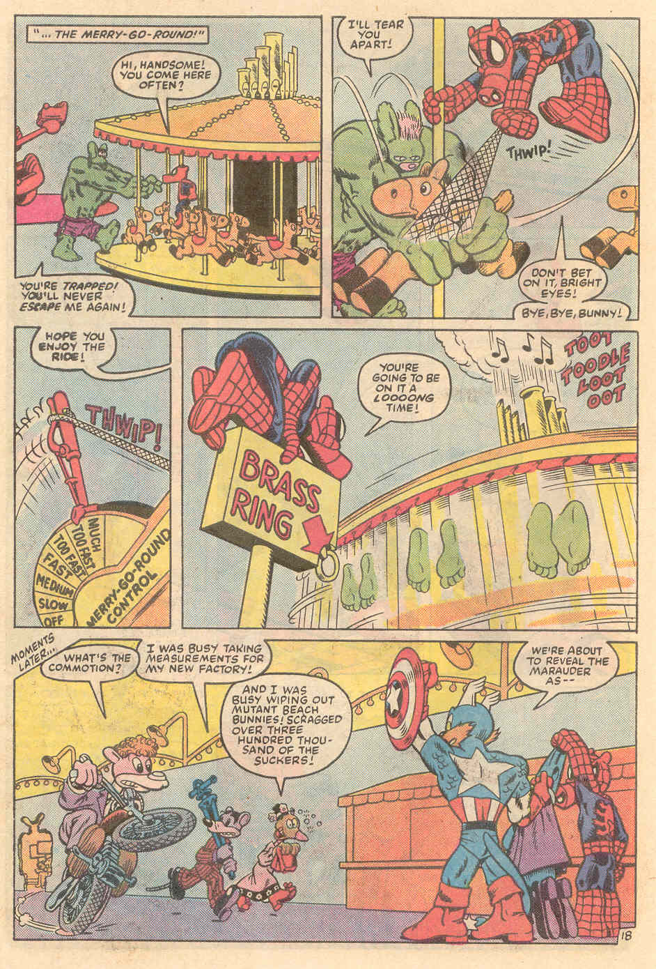 Read online Marvel Tails Starring Peter Porker, The Spectacular Spider-Ham comic -  Issue # Full - 19