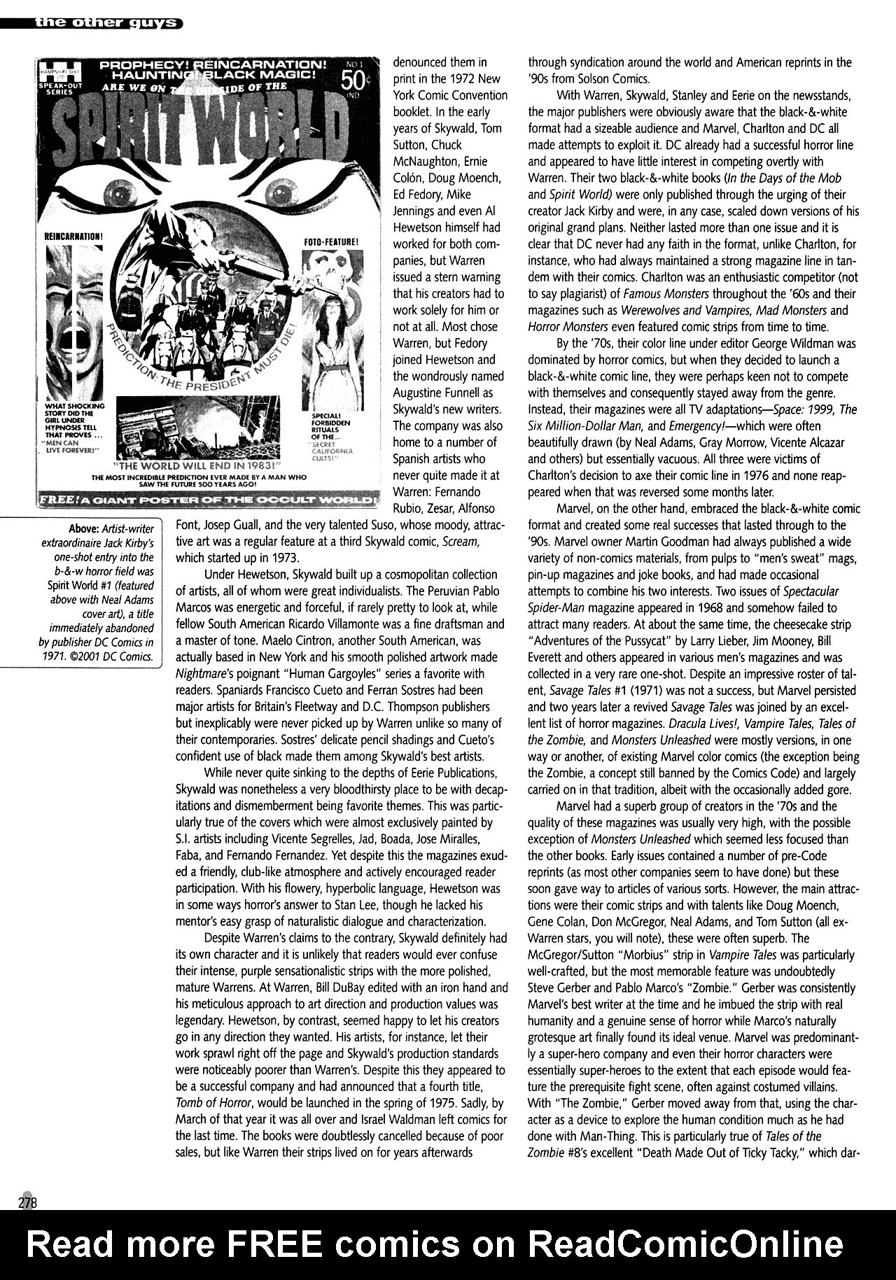 Read online Warren Companion comic -  Issue # TPB (Part 3) - 72