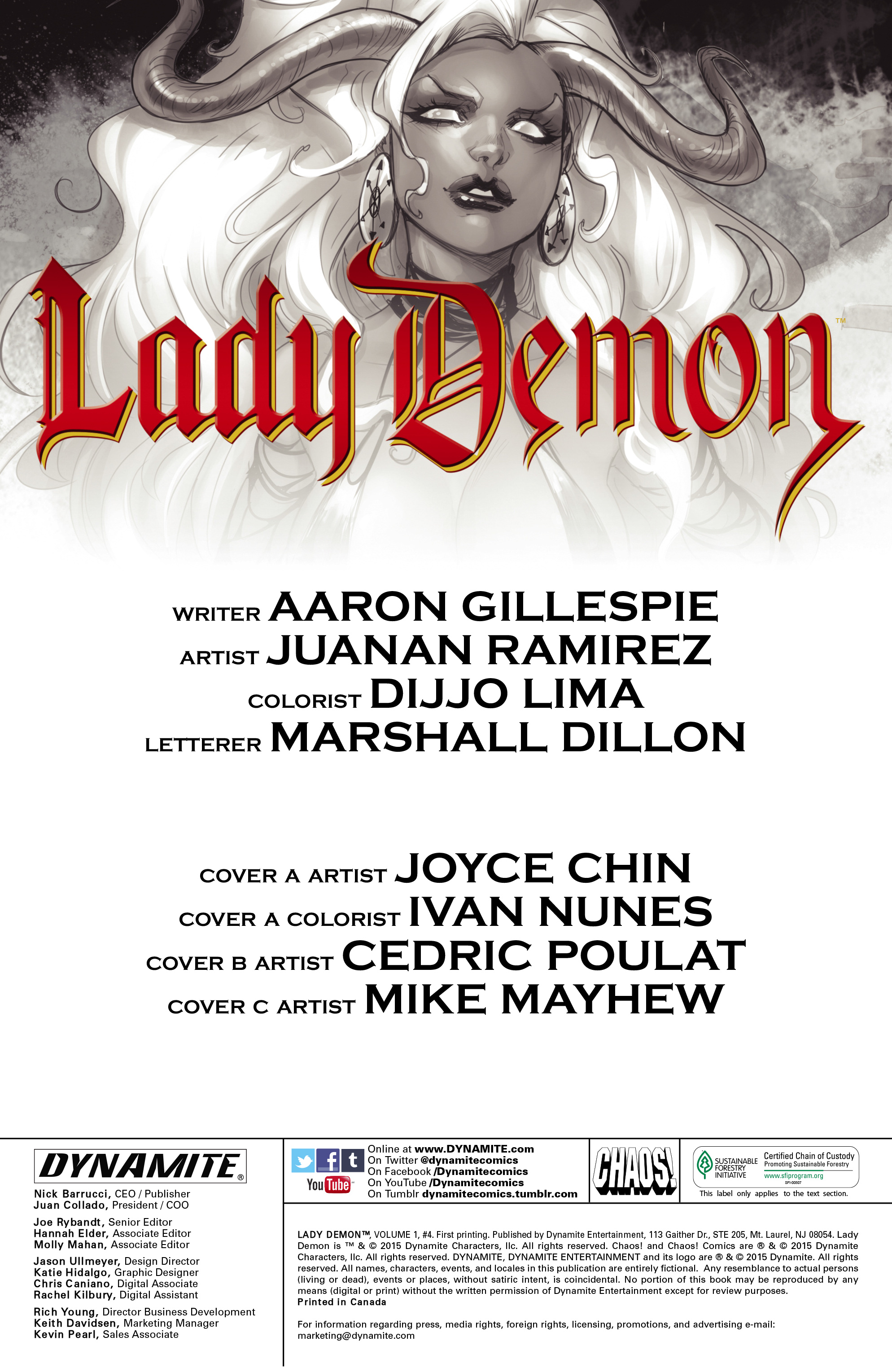 Read online Lady Demon (2014) comic -  Issue #4 - 4