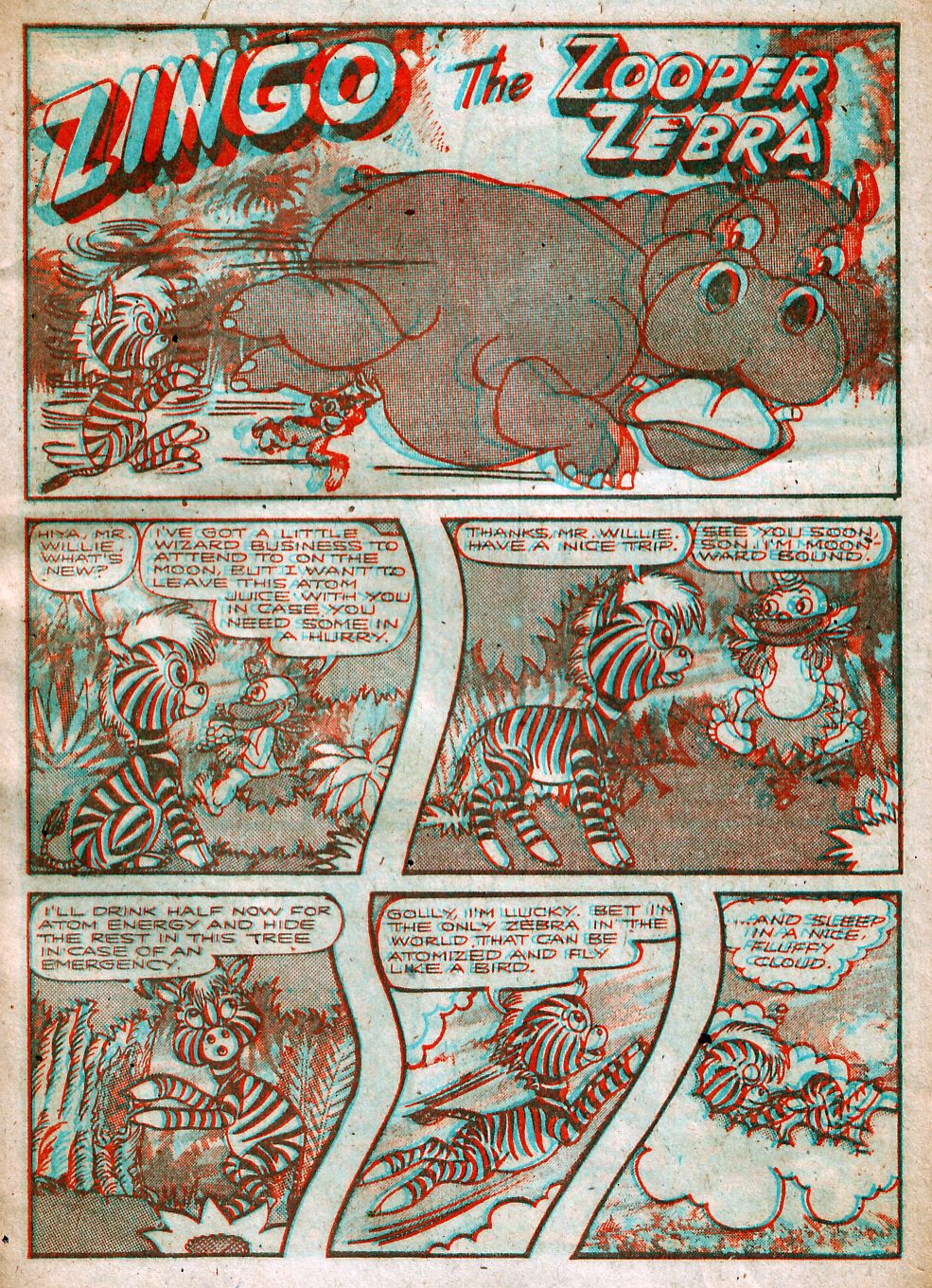 Read online 3-D Circus comic -  Issue # Full - 9