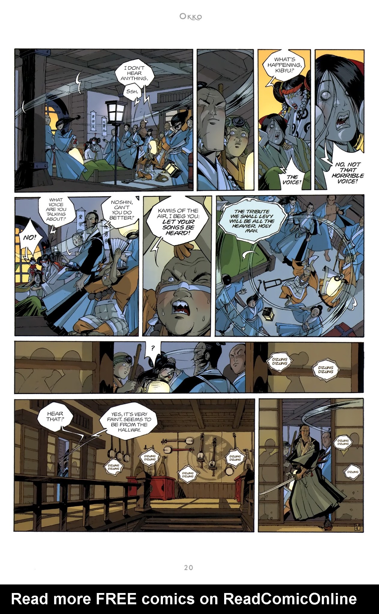 Read online Okko: The Cycle of Air comic -  Issue #1 - 20