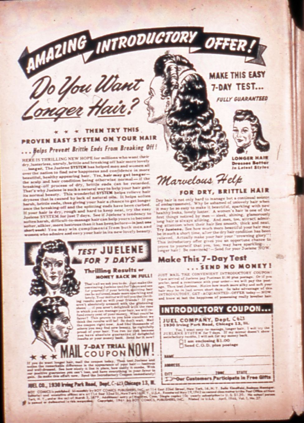 Read online Boy Comics comic -  Issue #27 - 2