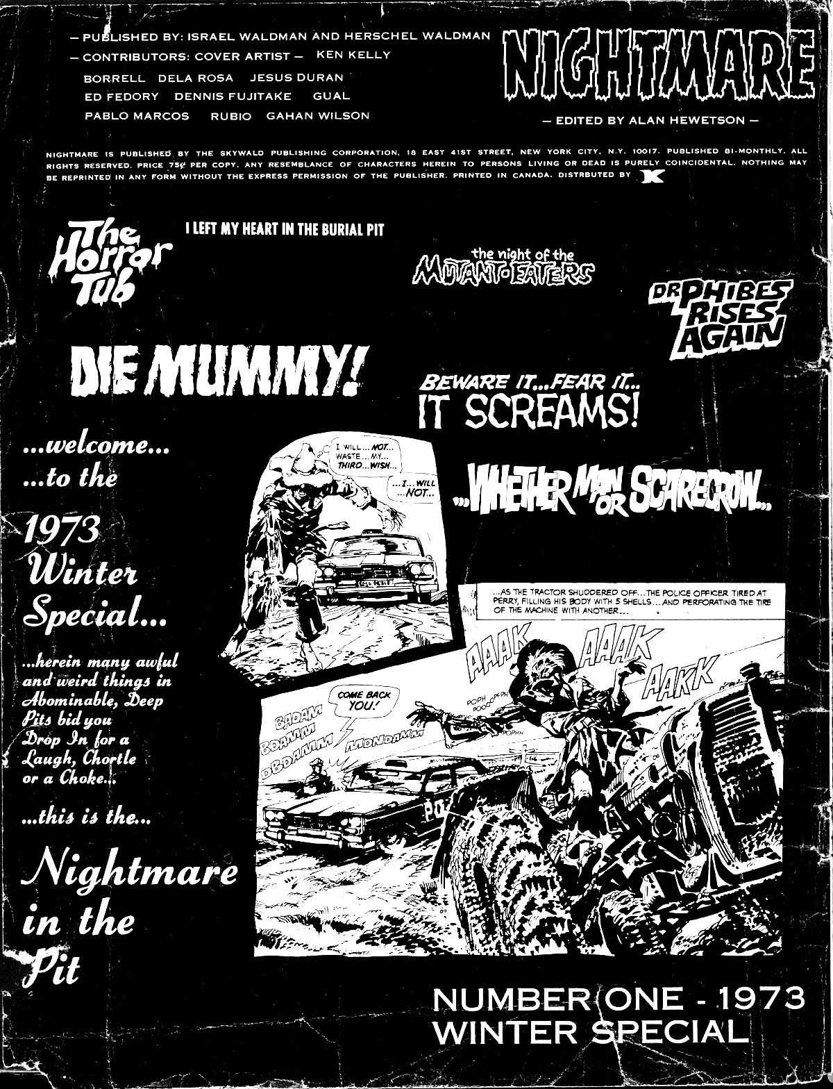 Read online Nightmare (1970) comic -  Issue # _Winter Special 1 - 2