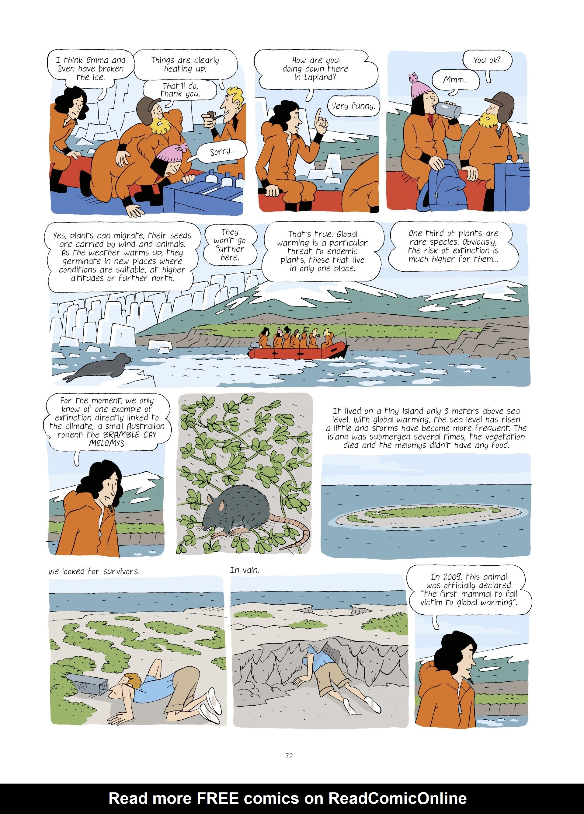 Read online Extinctions: Twilight of the Species comic -  Issue # TPB - 72