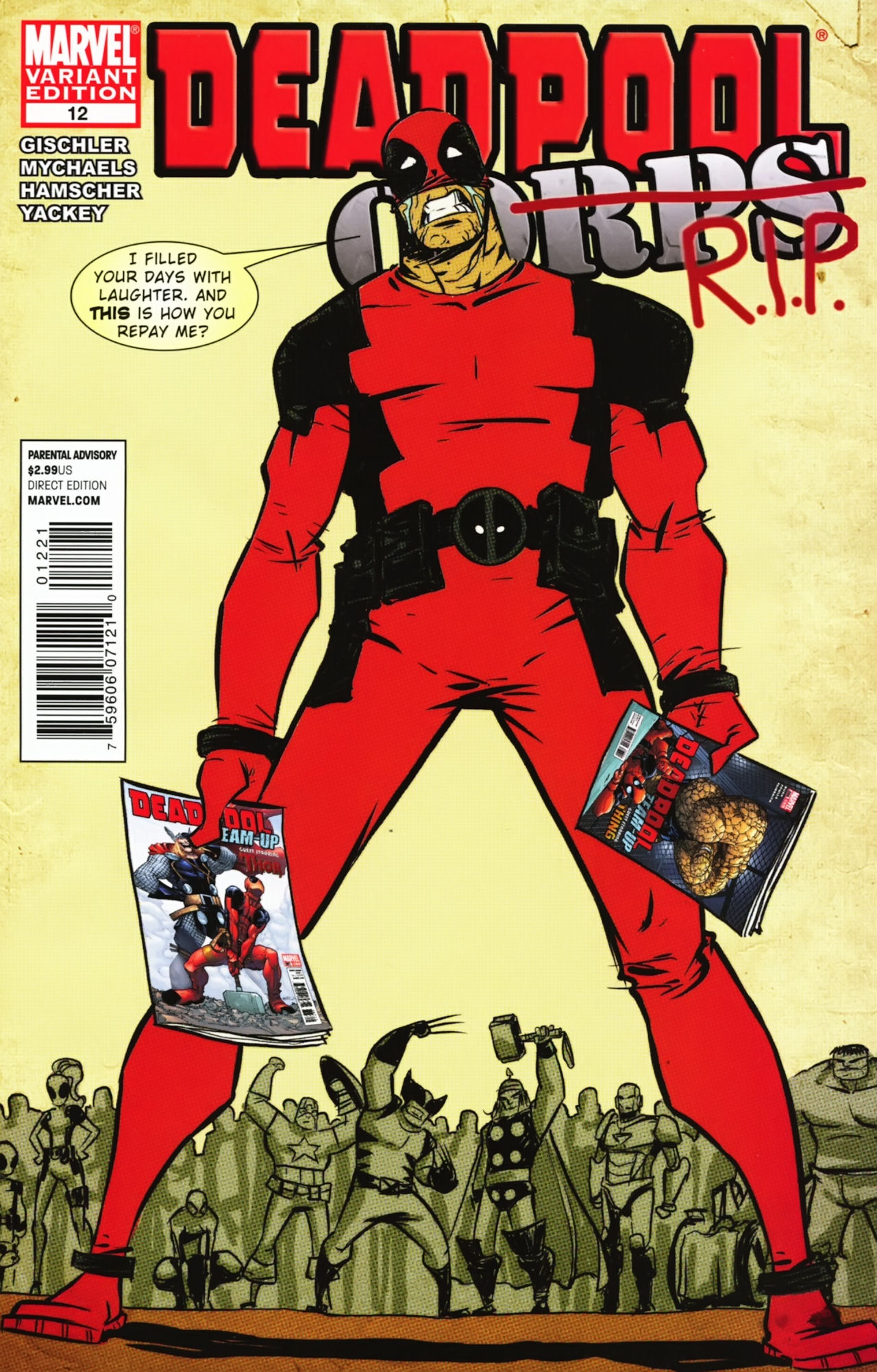 Read online Deadpool Corps (2010) comic -  Issue #12 - 2