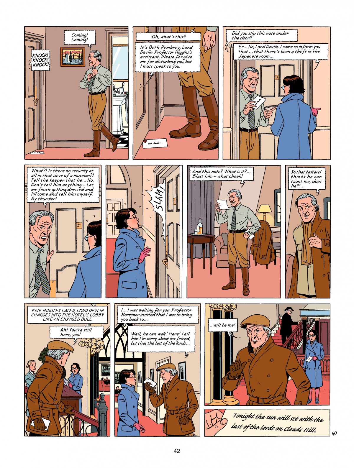Read online Blake & Mortimer comic -  Issue #18 - 42