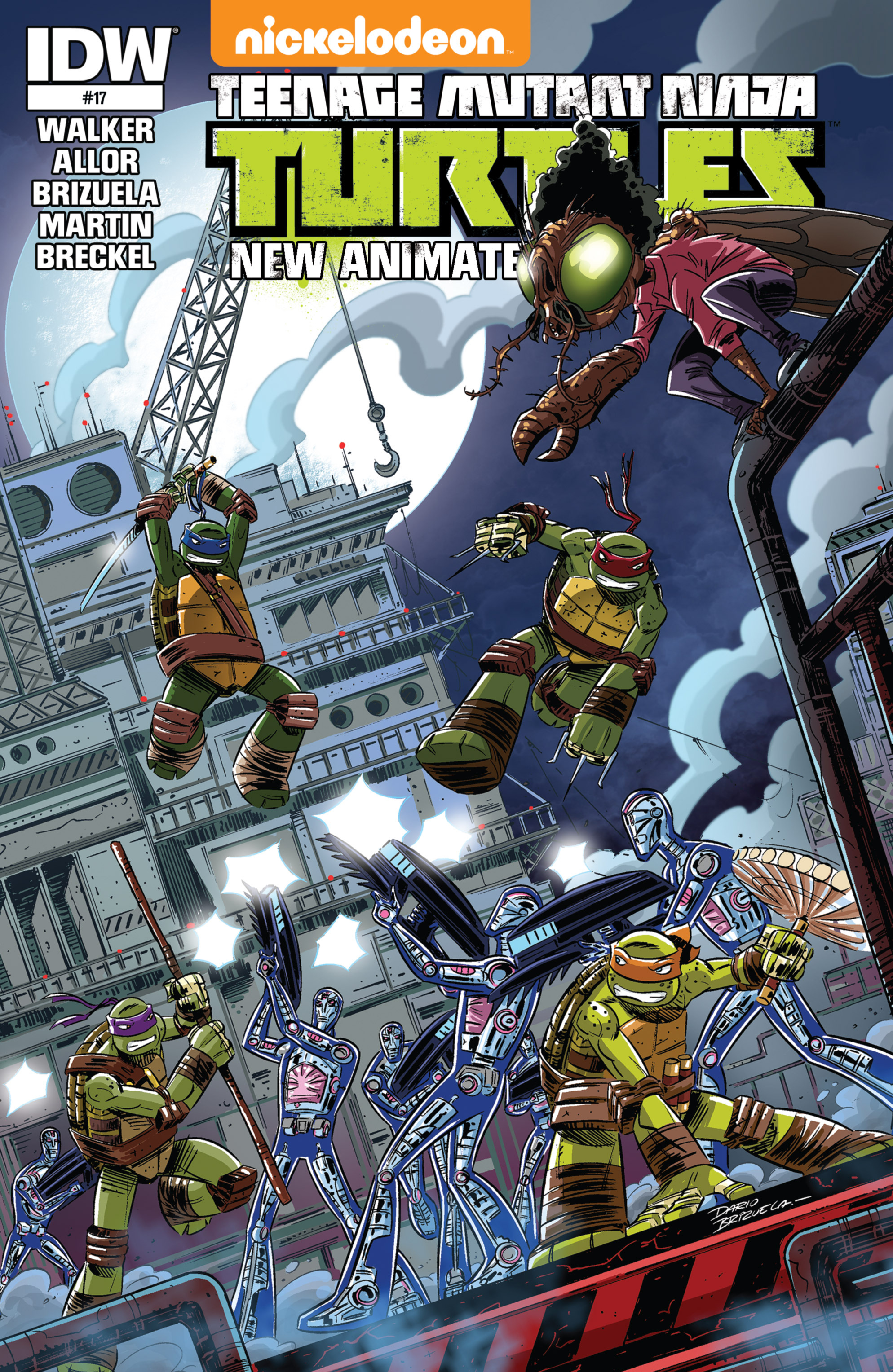 Read online Teenage Mutant Ninja Turtles New Animated Adventures comic -  Issue #17 - 1