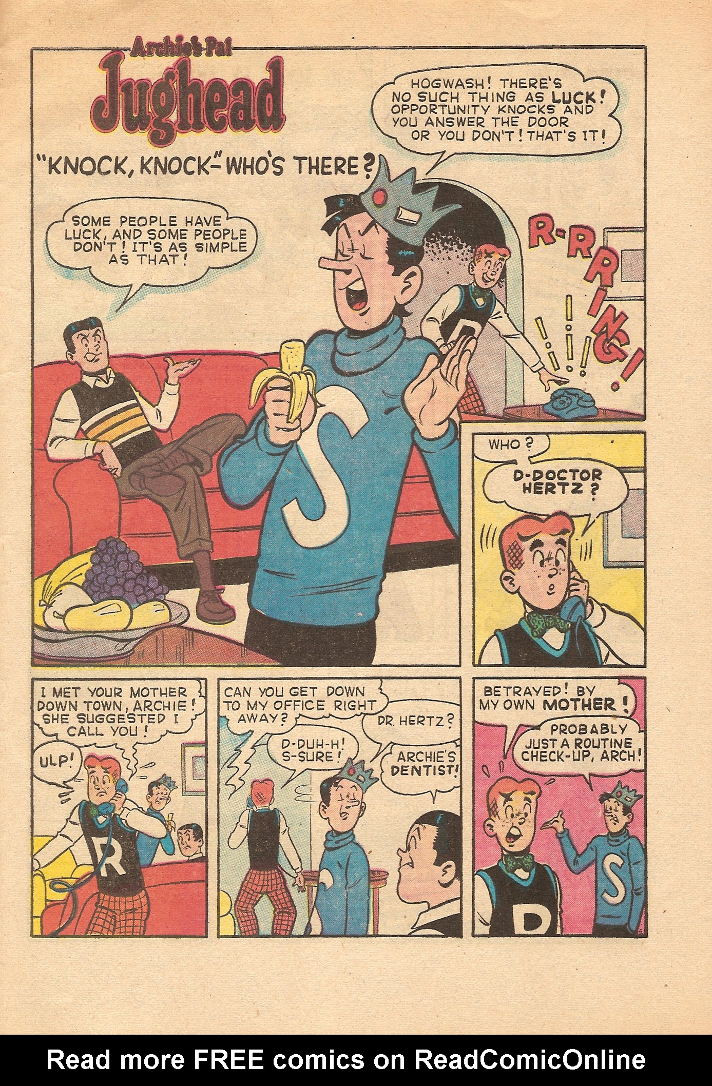 Read online Archie's Pal Jughead comic -  Issue #45 - 29