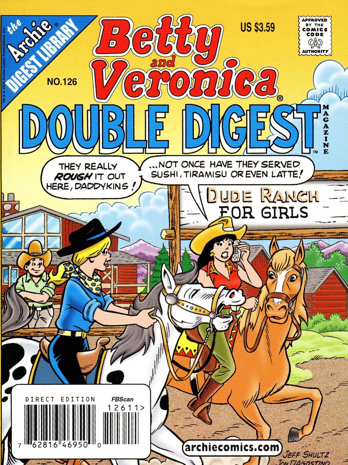 Betty and Veronica Double Digest 126 Page 1