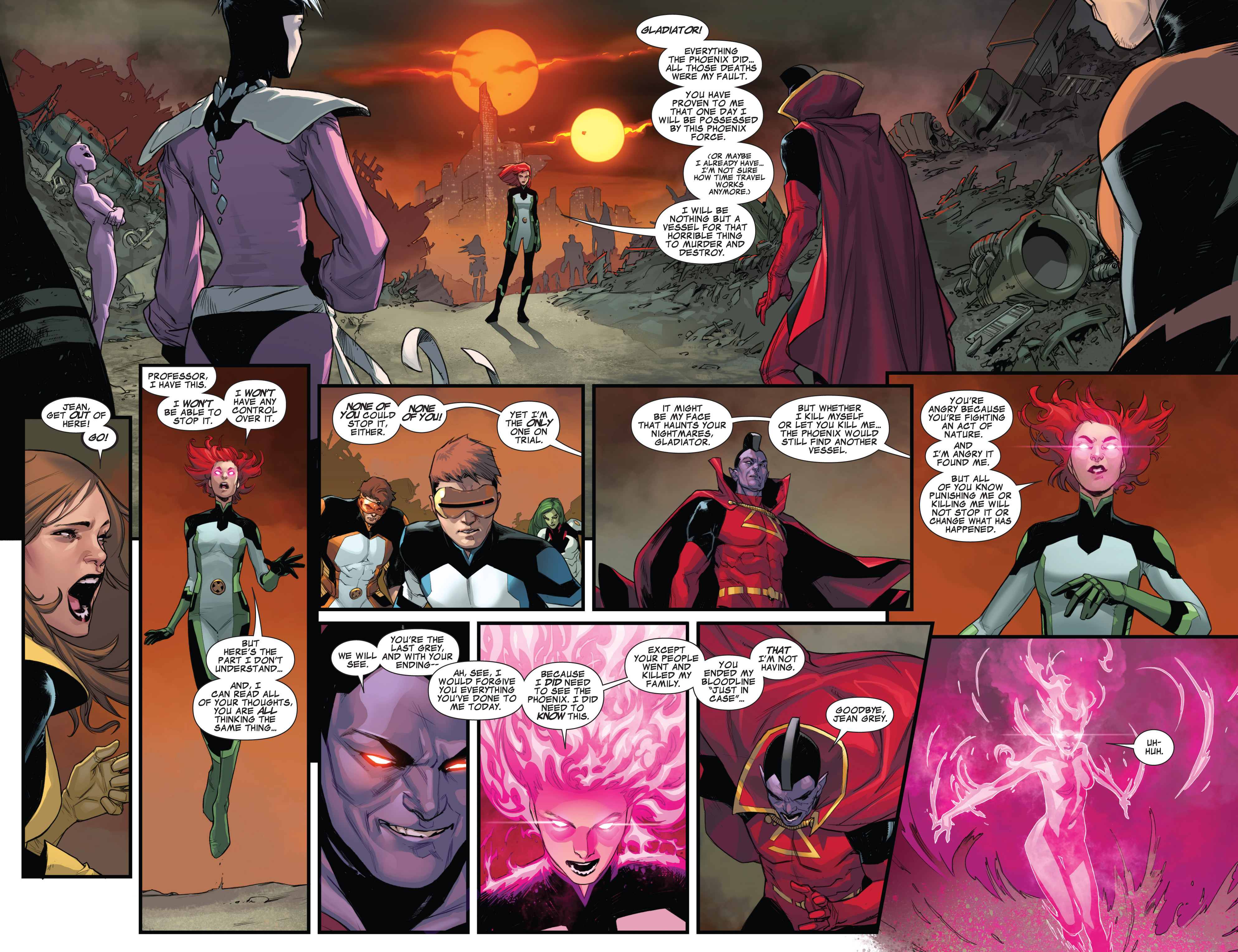 Read online Guardians of the Galaxy/All-New X-Men: The Trial of Jean Grey comic -  Issue # TPB - 99