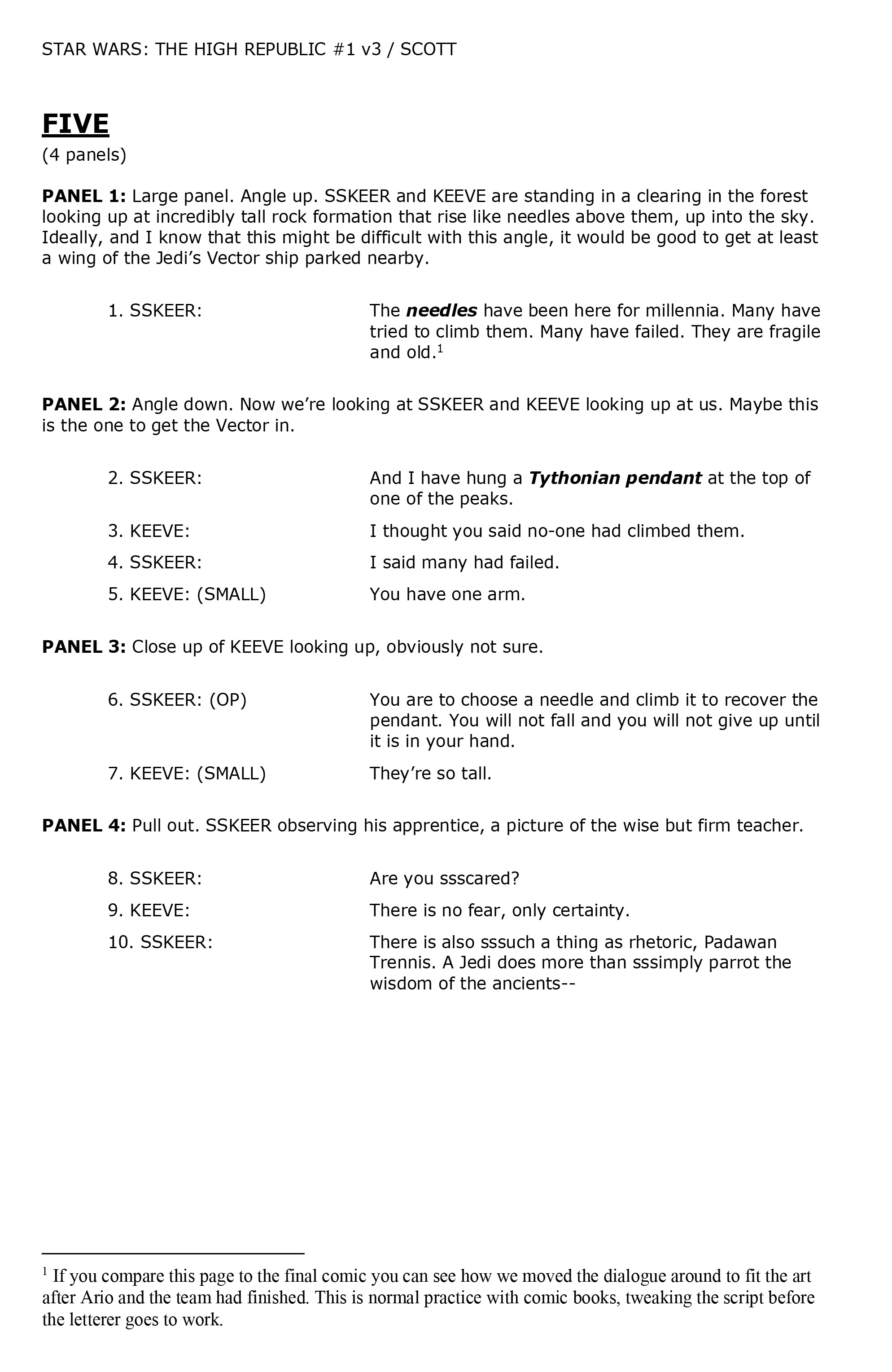 Read online Star Wars: The High Republic Behind-the-Scenes Exclusive comic -  Issue # Full - 10