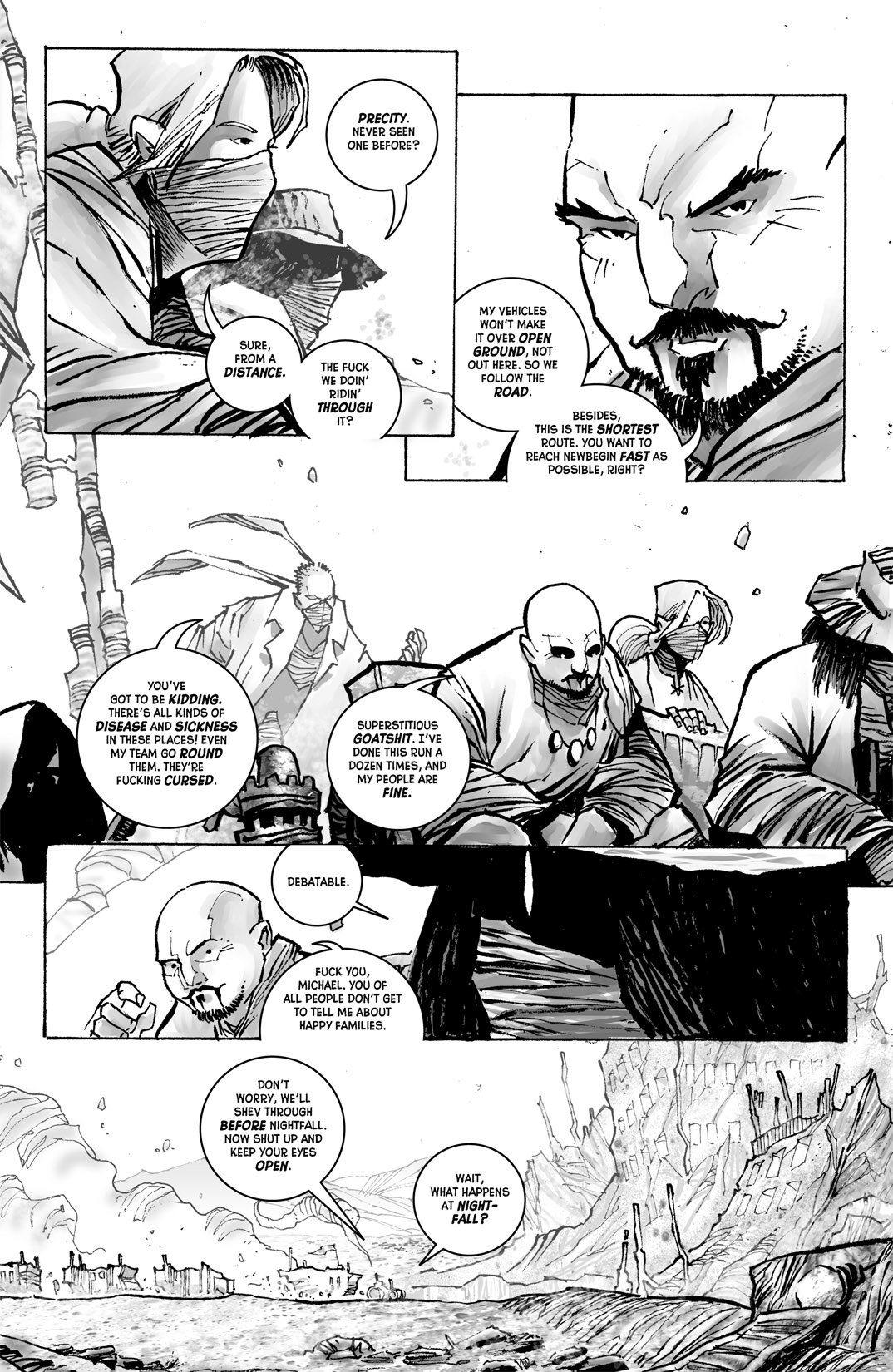 Read online Wasteland (2006) comic -  Issue #4 - 11