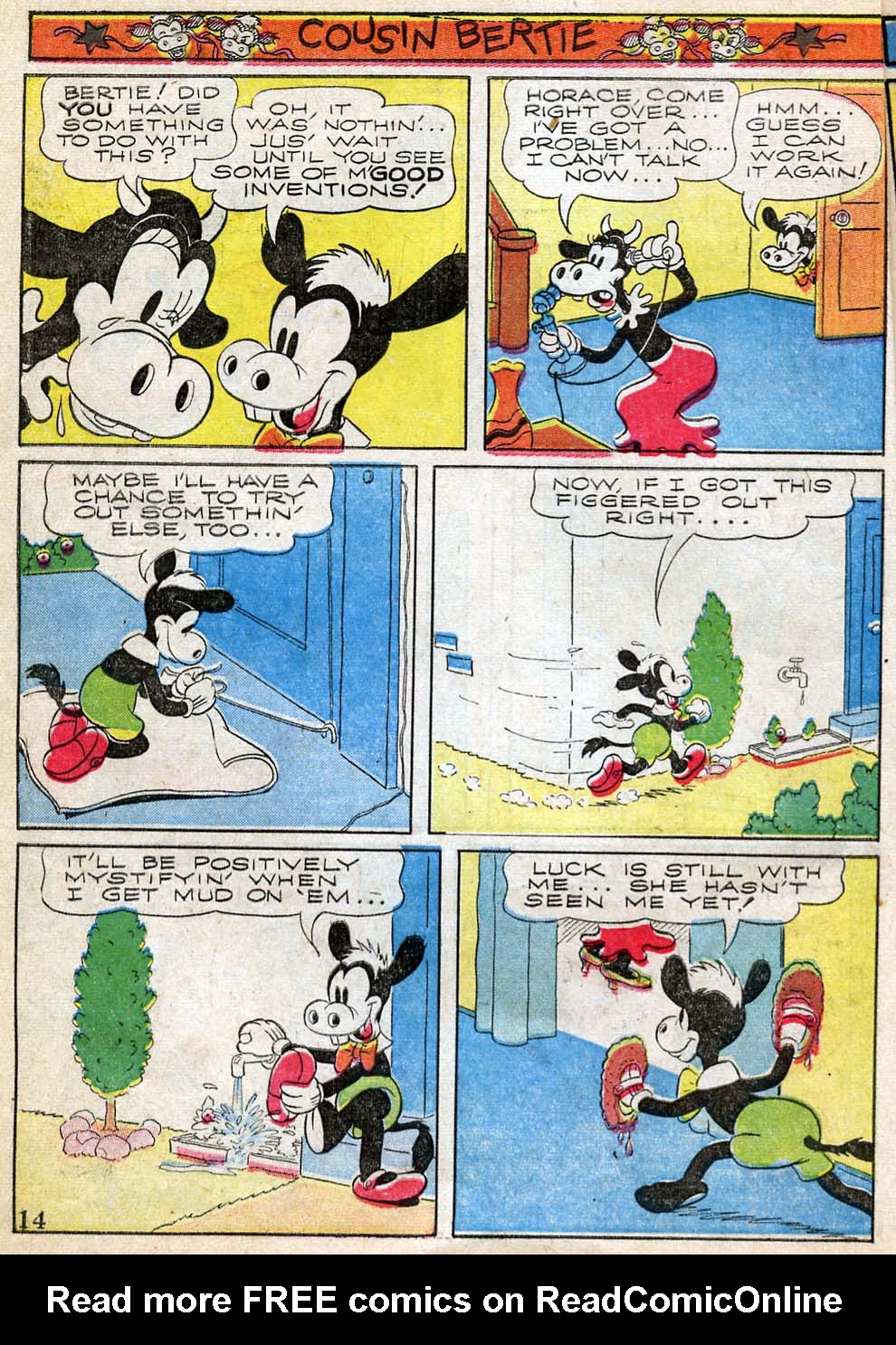 Read online Walt Disney's Comics and Stories comic -  Issue #36 - 16