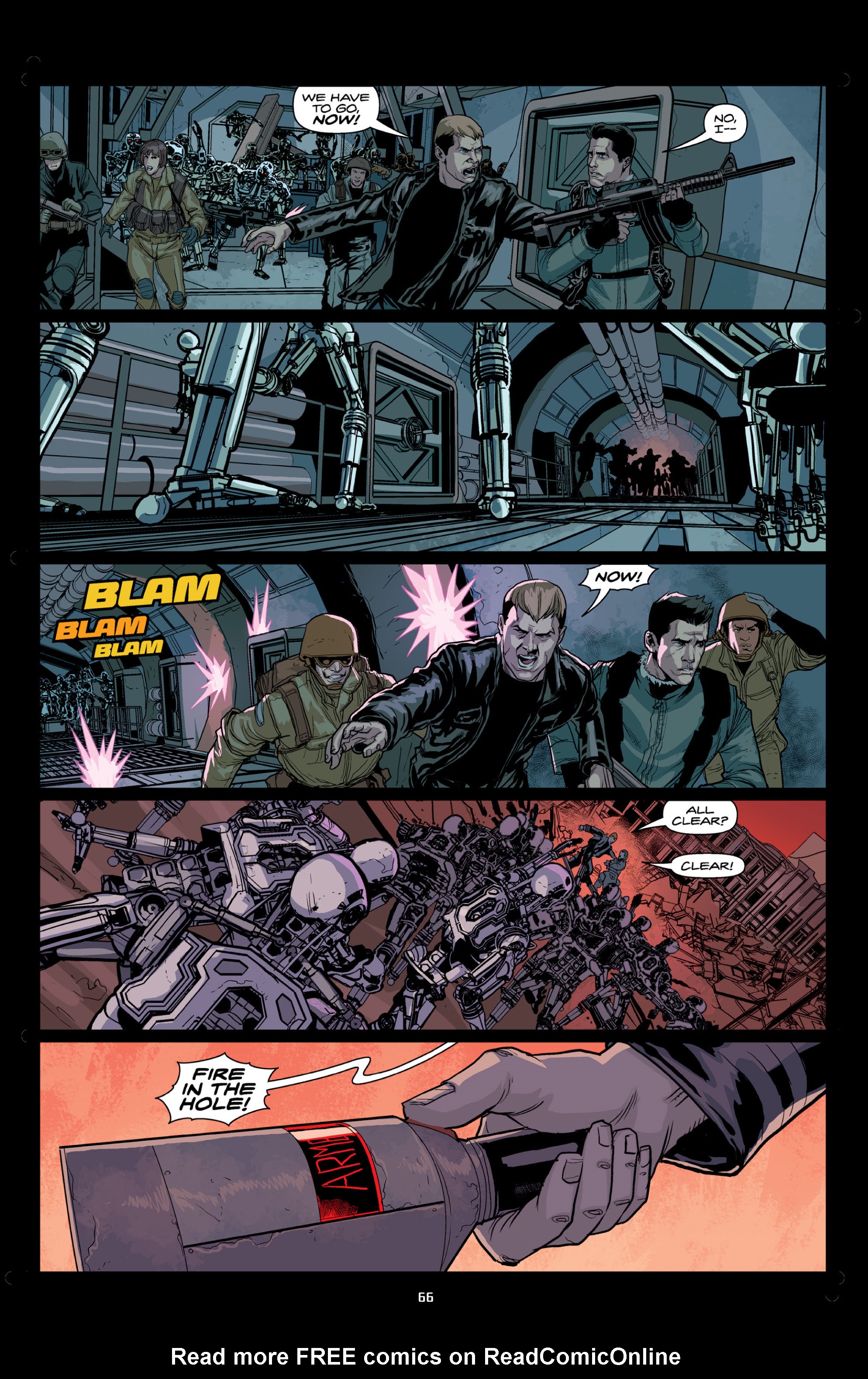 Read online Terminator Salvation: The Final Battle comic -  Issue # TPB 2 - 67