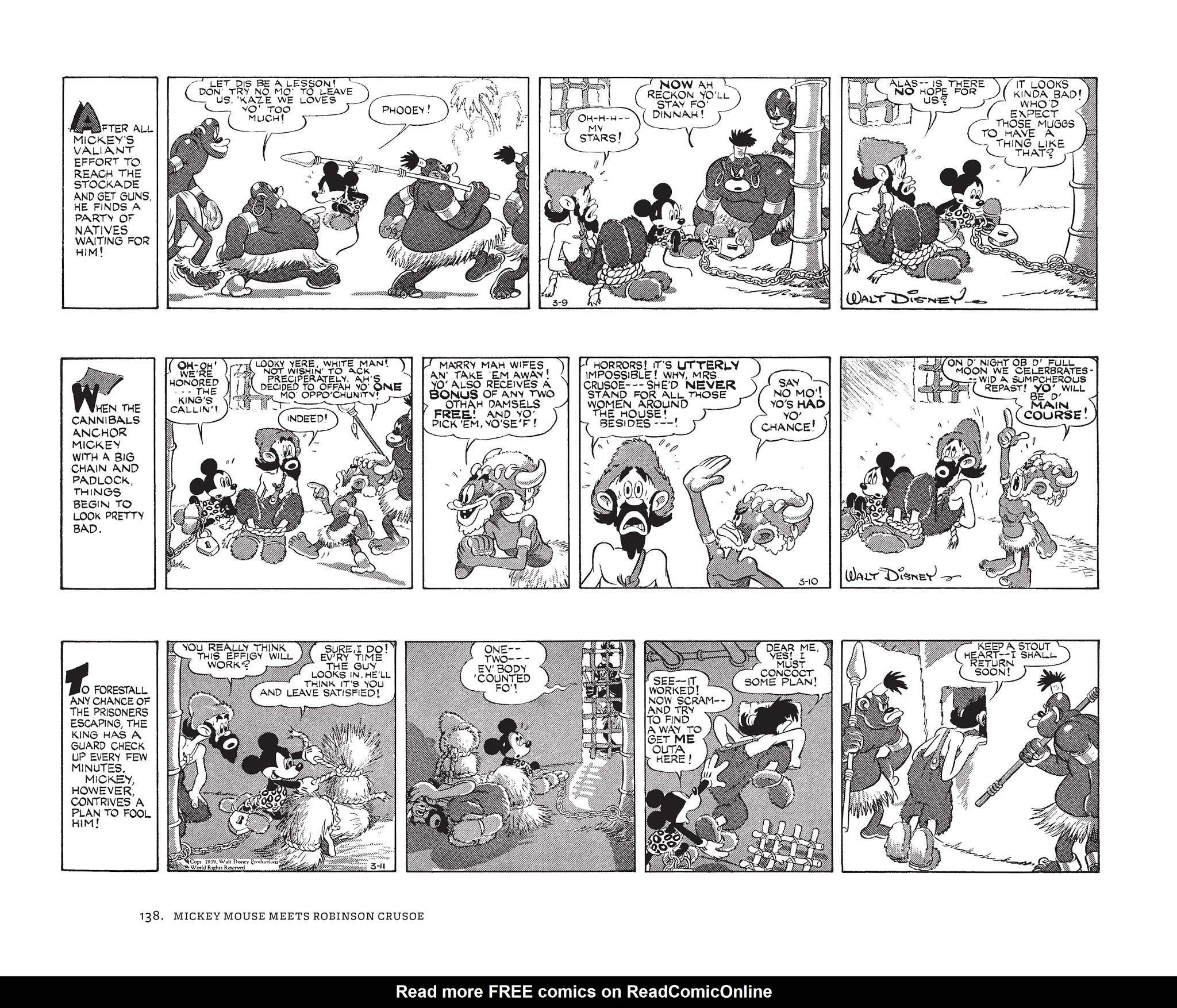 Read online Walt Disney's Mickey Mouse by Floyd Gottfredson comic -  Issue # TPB 5 (Part 2) - 38