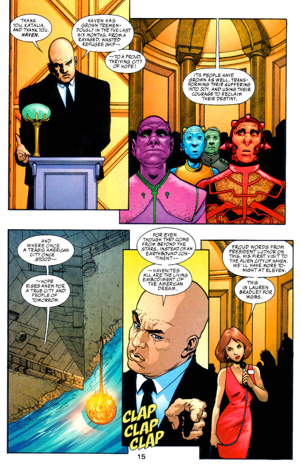 Read online Haven: The Broken City comic -  Issue #8 - 15