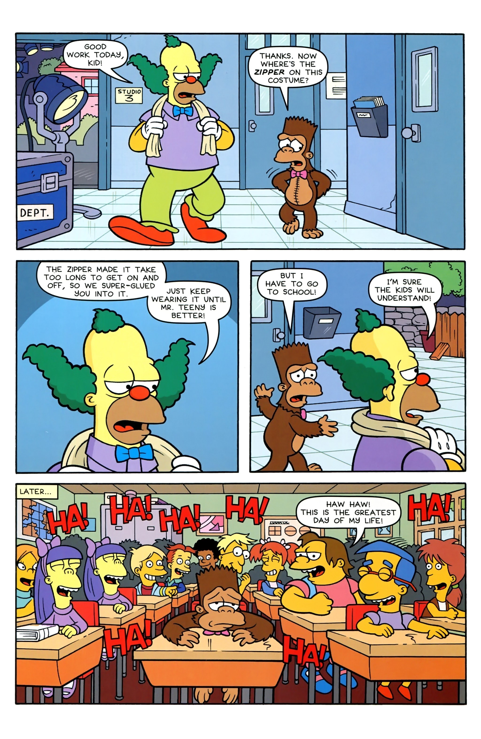 Read online Simpsons Comics comic -  Issue #244 - 10