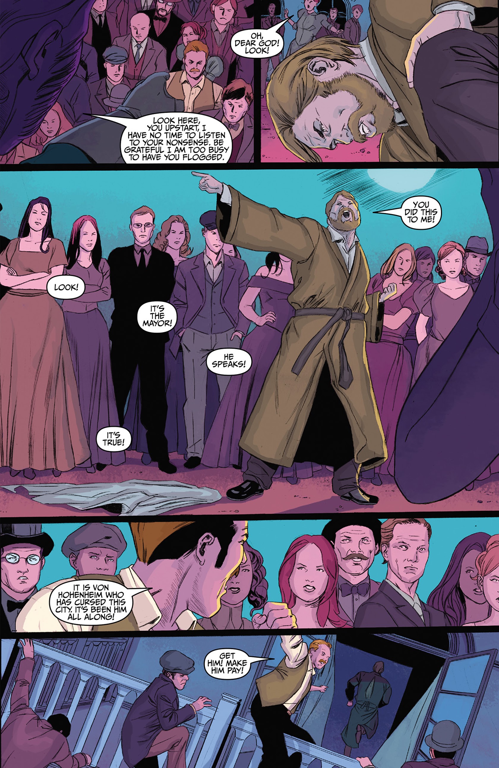 Read online Sherlock Holmes: Moriarty Lives comic -  Issue #5 - 7