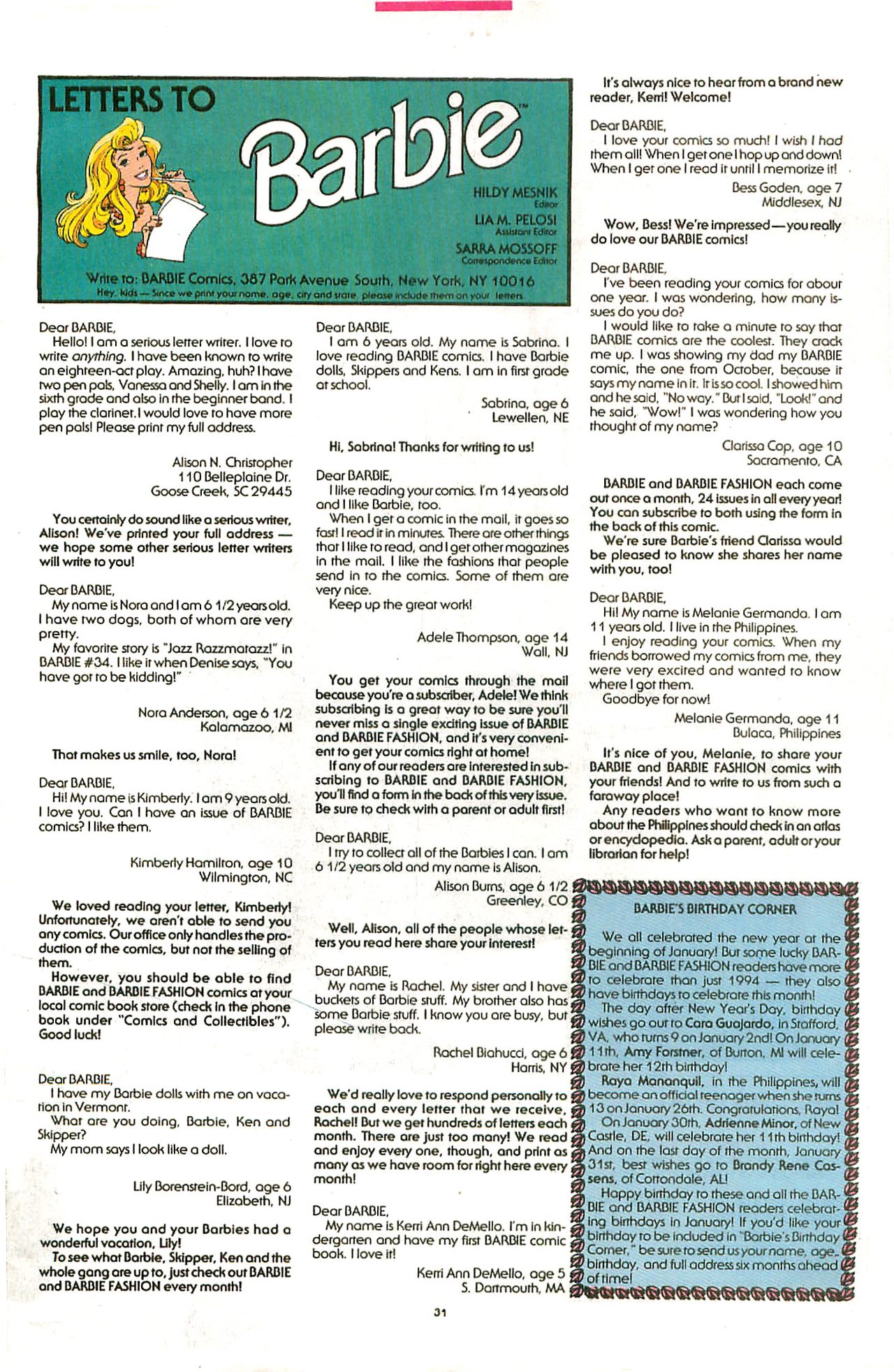 Read online Barbie comic -  Issue #39 - 33