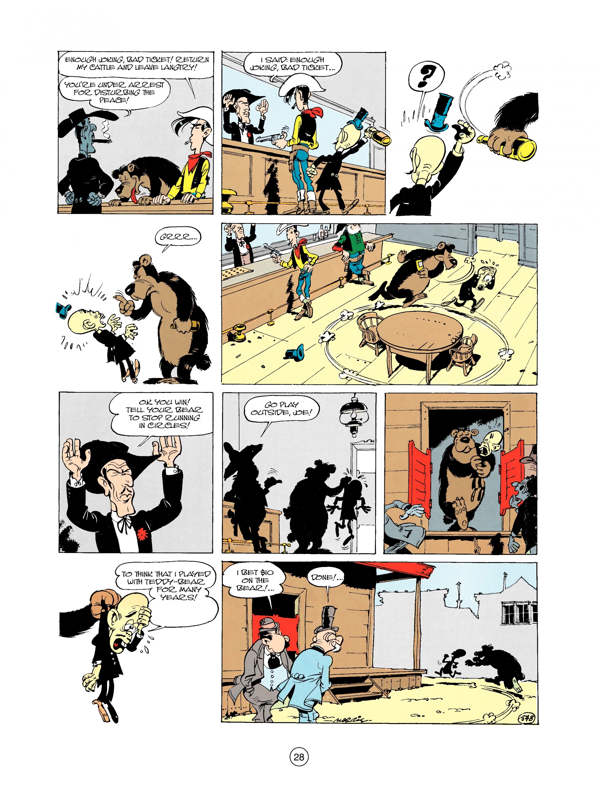 Read online A Lucky Luke Adventure comic -  Issue #24 - 28