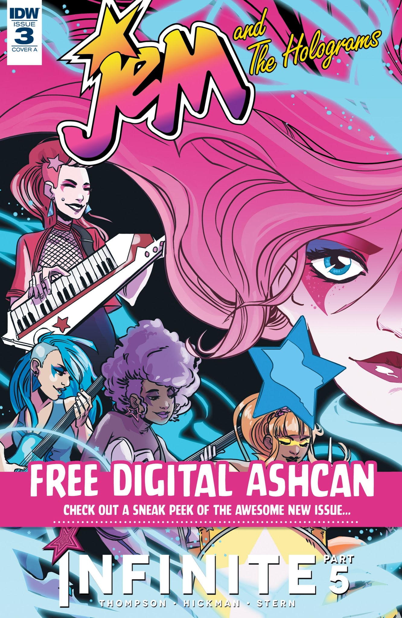 Read online Jem and the Holograms: The Misfits: Infinite comic -  Issue #3 - 23