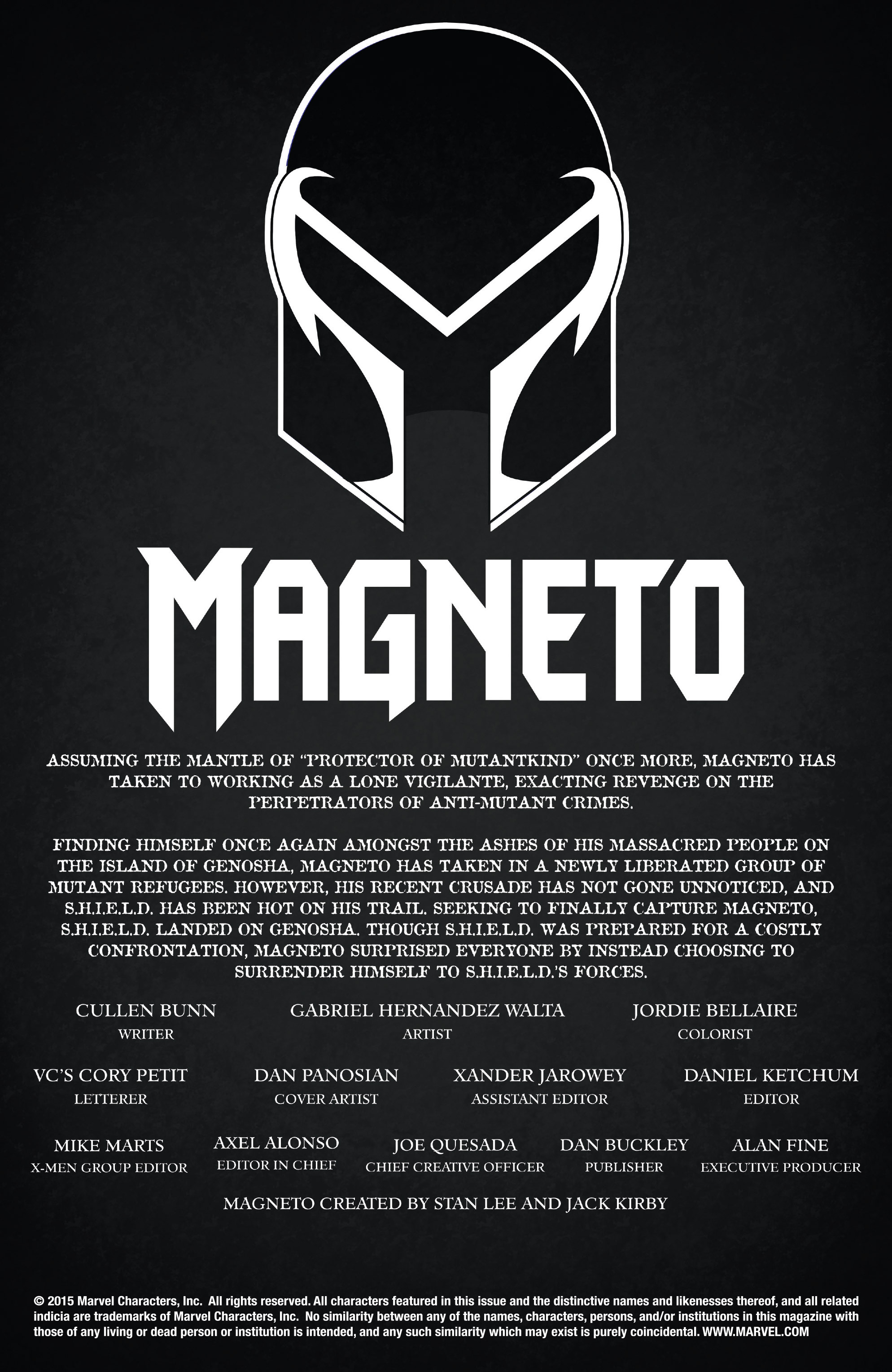 Read online Magneto comic -  Issue #15 - 2