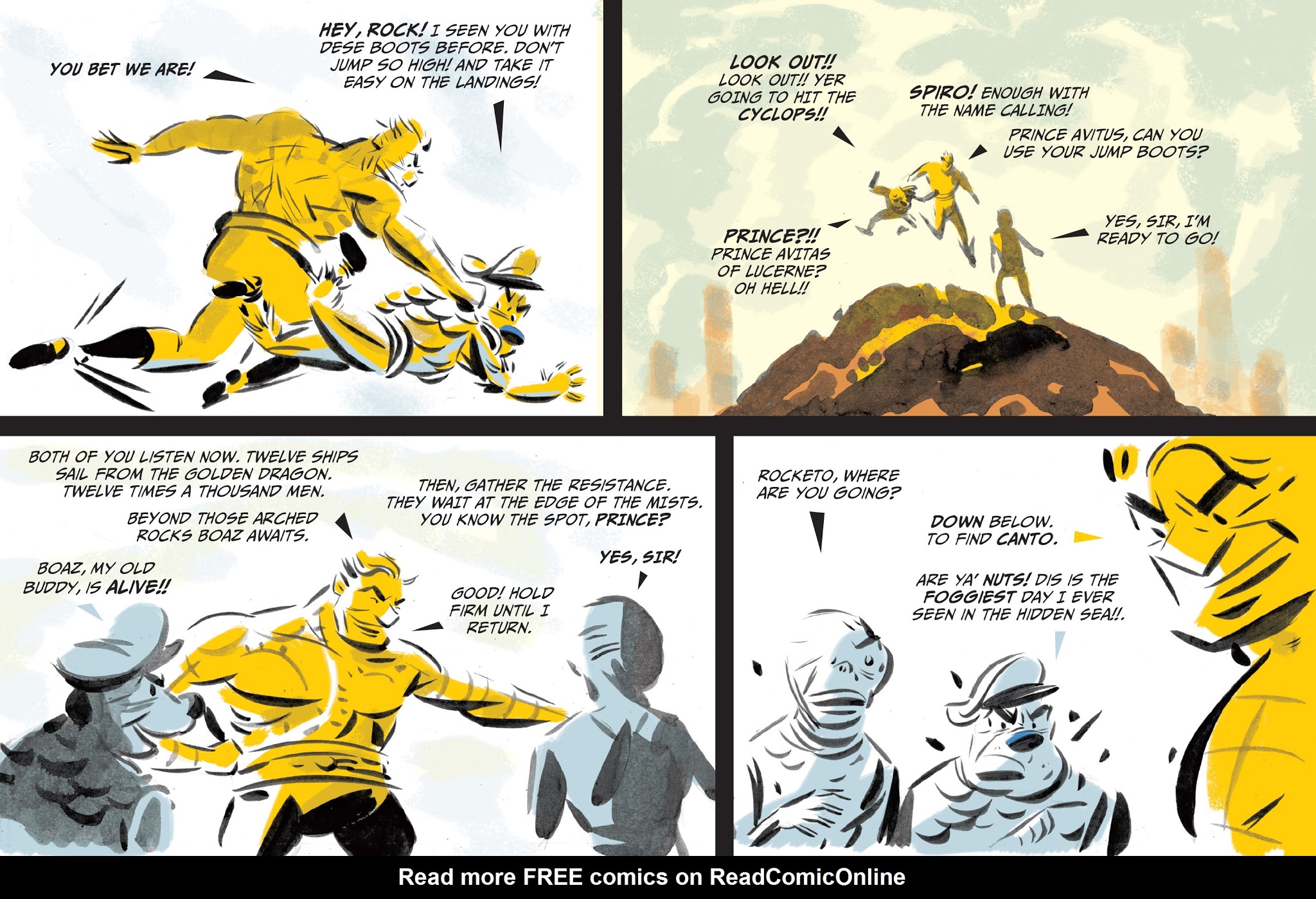 Read online Rocketo comic -  Issue # TPB 2 - 154