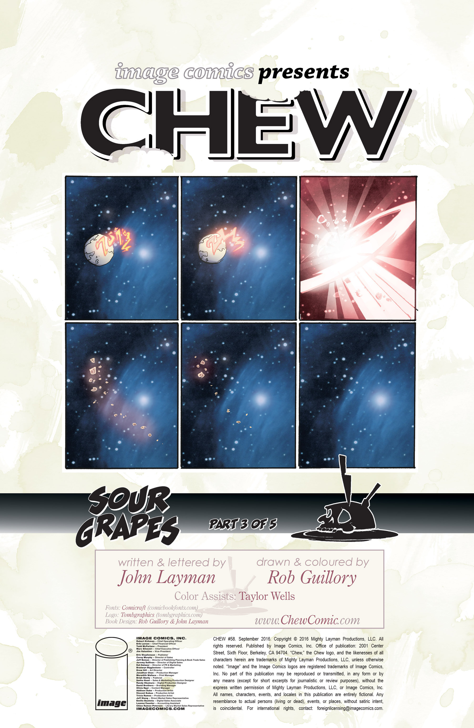 Read online Chew comic -  Issue #58 - 2