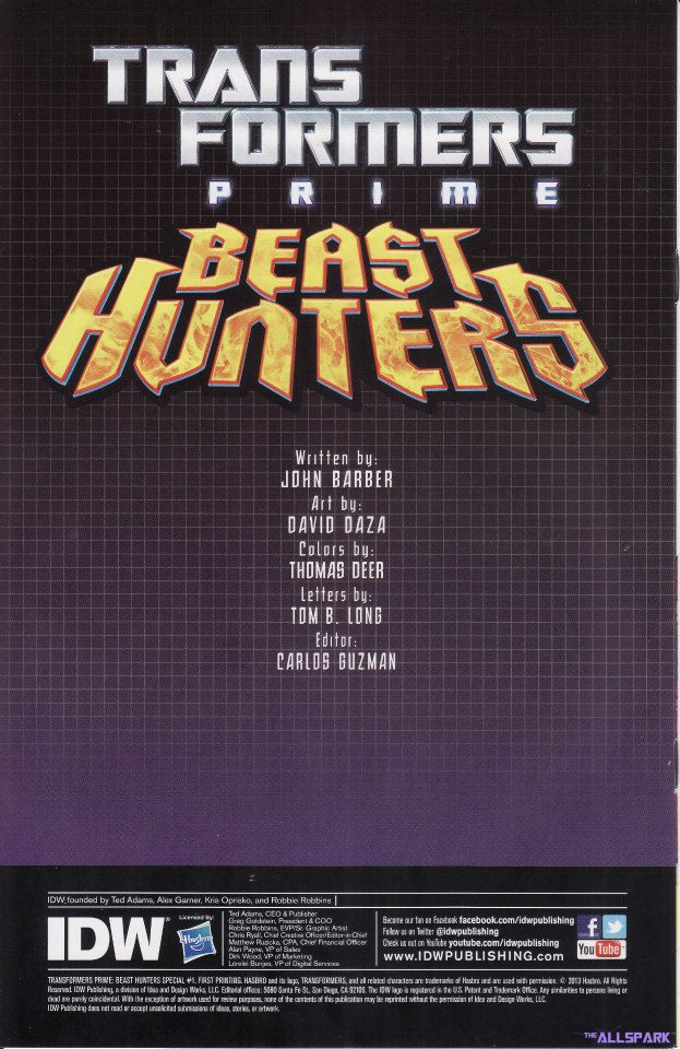 Transformers Prime: Beast Hunters Special Full #1 - English 12