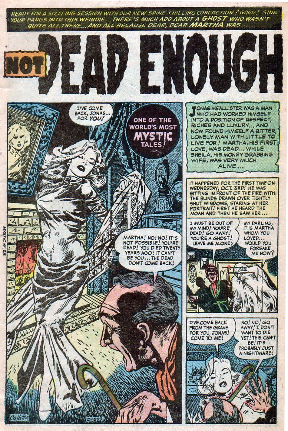 Read online Mystic (1951) comic -  Issue #28 - 2